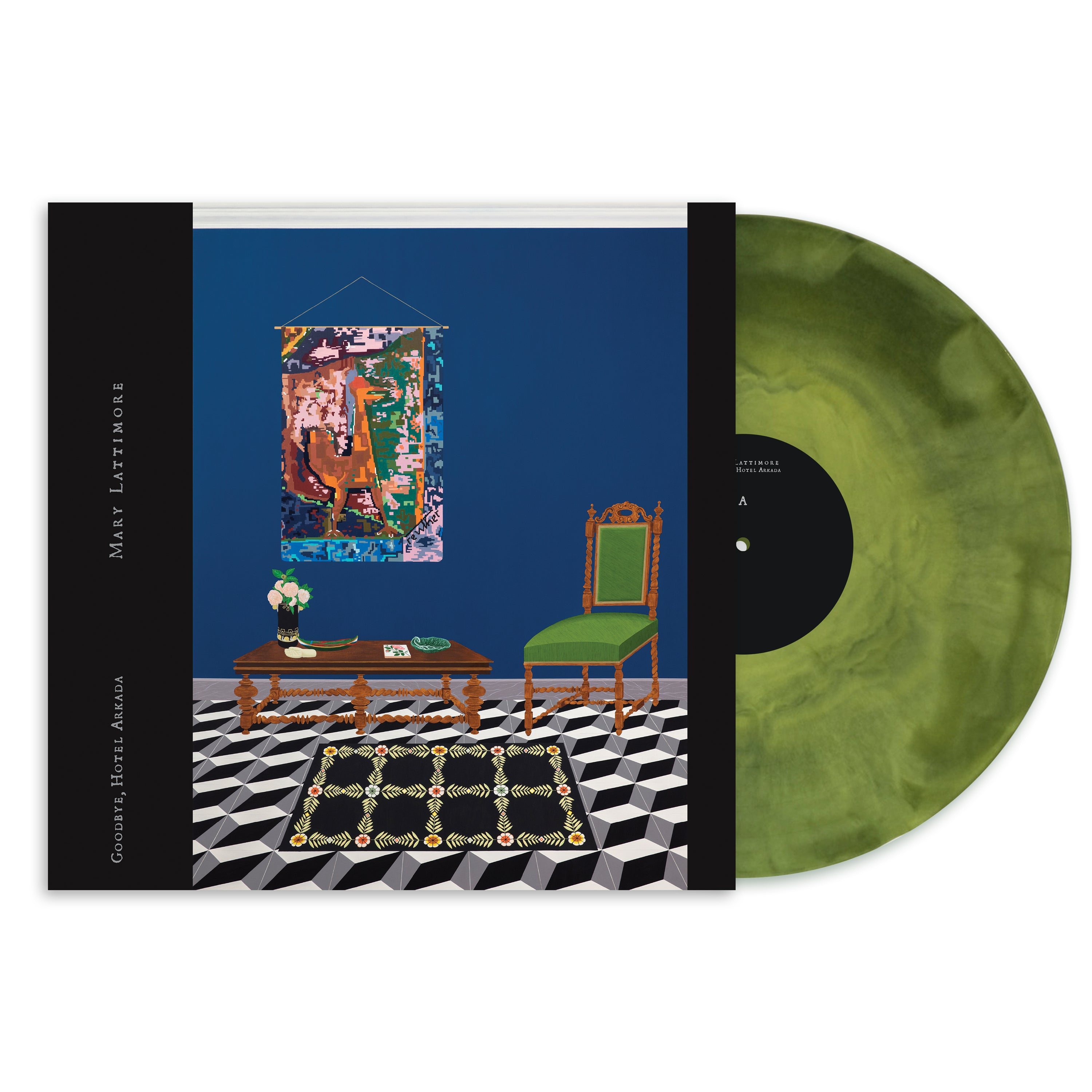 Mary Lattimore - Goodbye, Hotel Arkada: Exclusive Green Velvet Vinyl LP