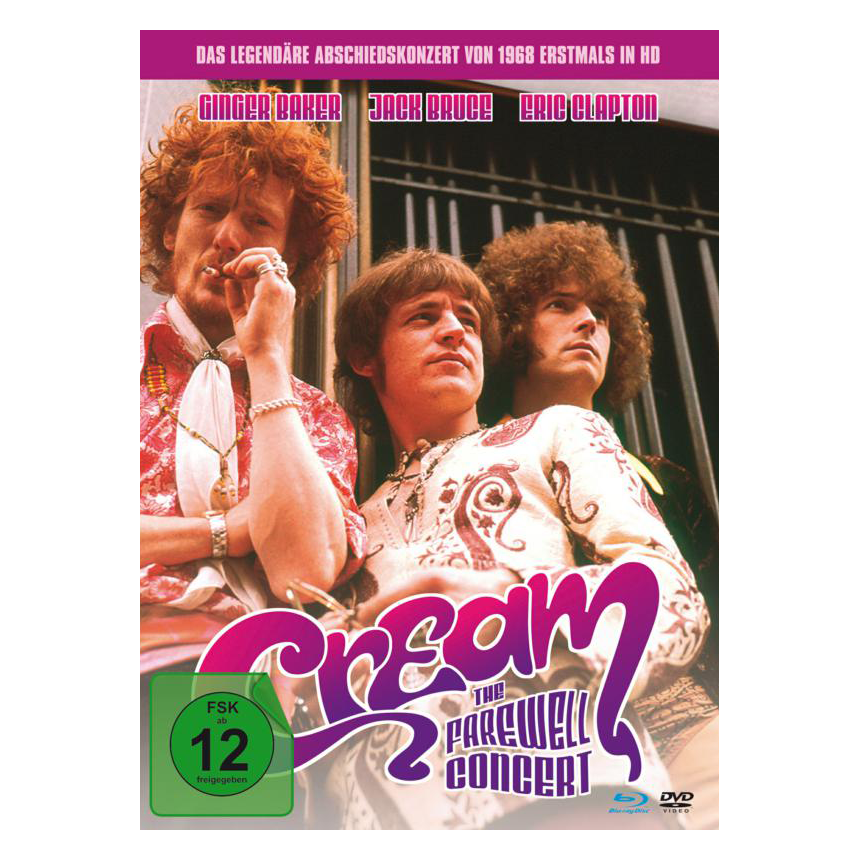 Cream - The Farewell Concert 1968: Limited Media Book Edition