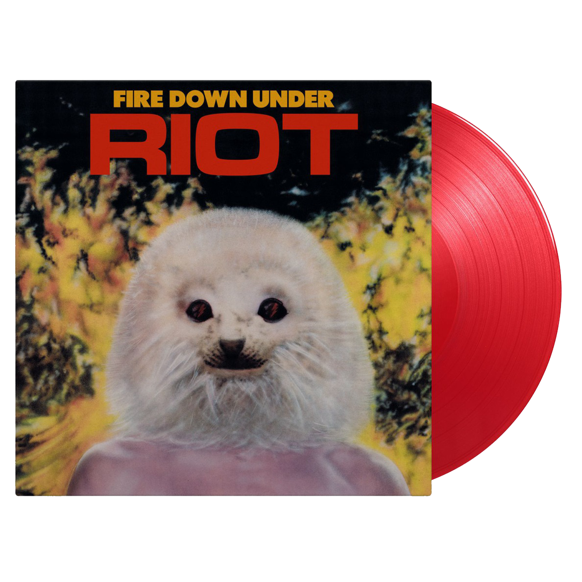 Riot - Fire Down Under: Limited Edition Translucent Red Vinyl LP