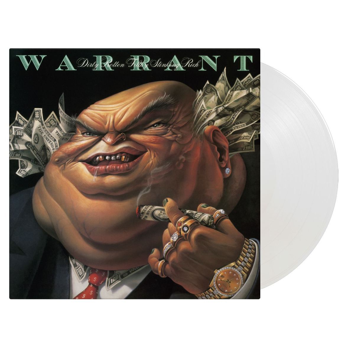 Warrant - Dirty Rotten Filthy Stinking Rich: Limited Clear Transparent Vinyl LP