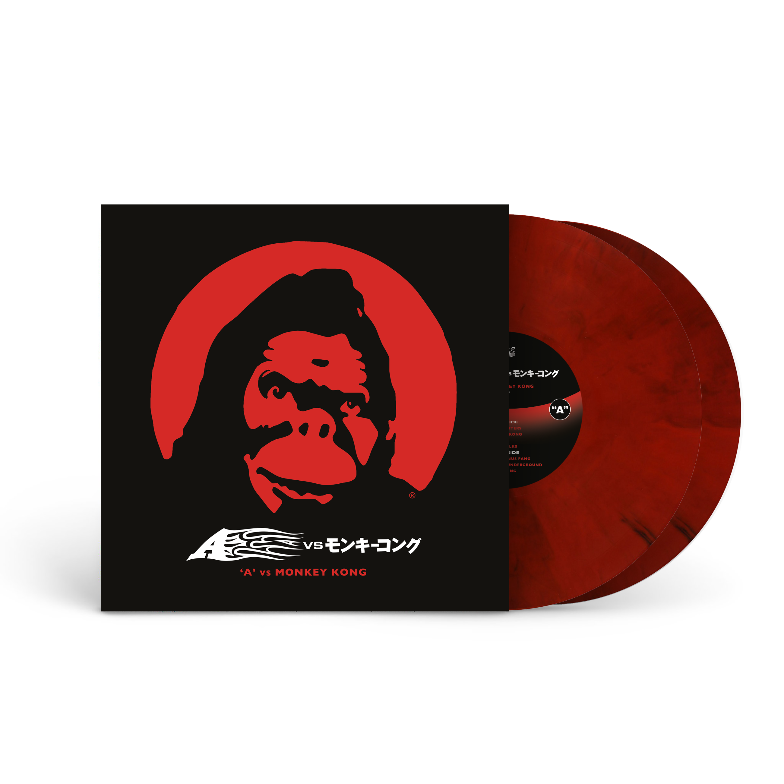 A - 'A' Vs Monkey Kong:  Limited Red Transparent Vinyl 2LP