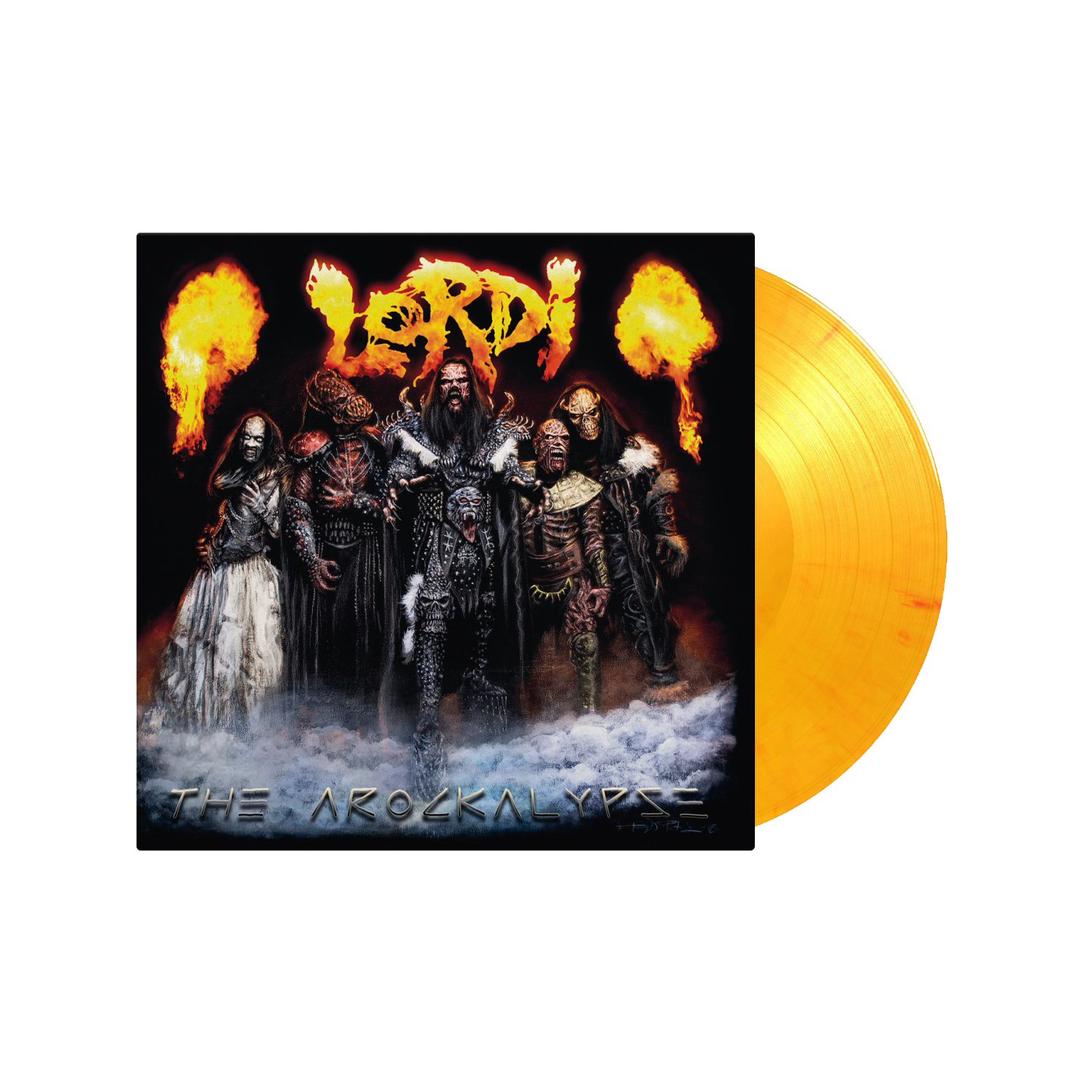 Lordi - The Arockalypse: Limited Flaming Colour Vinyl LP