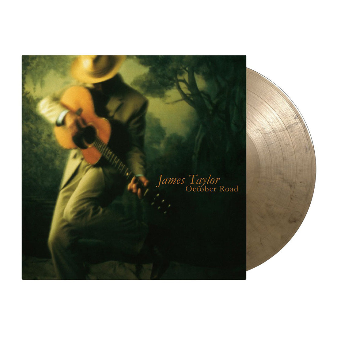 James Taylor - October Road: Gold & Black Marbled Vinyl LP