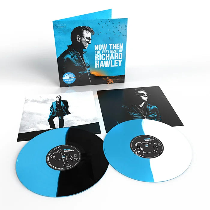 Richard Hawley  - Now Then - The Very Best Of Richard Hawley: Limited Split Blue, White & Black Vinyl 2LP
