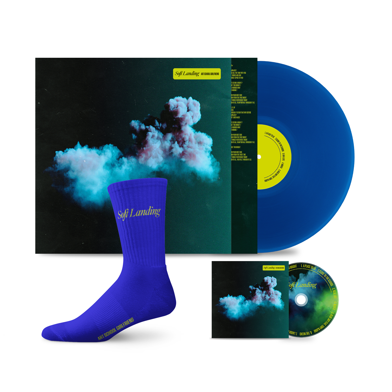 Soft Landing: Limited Blue Vinyl LP, CD + Socks
