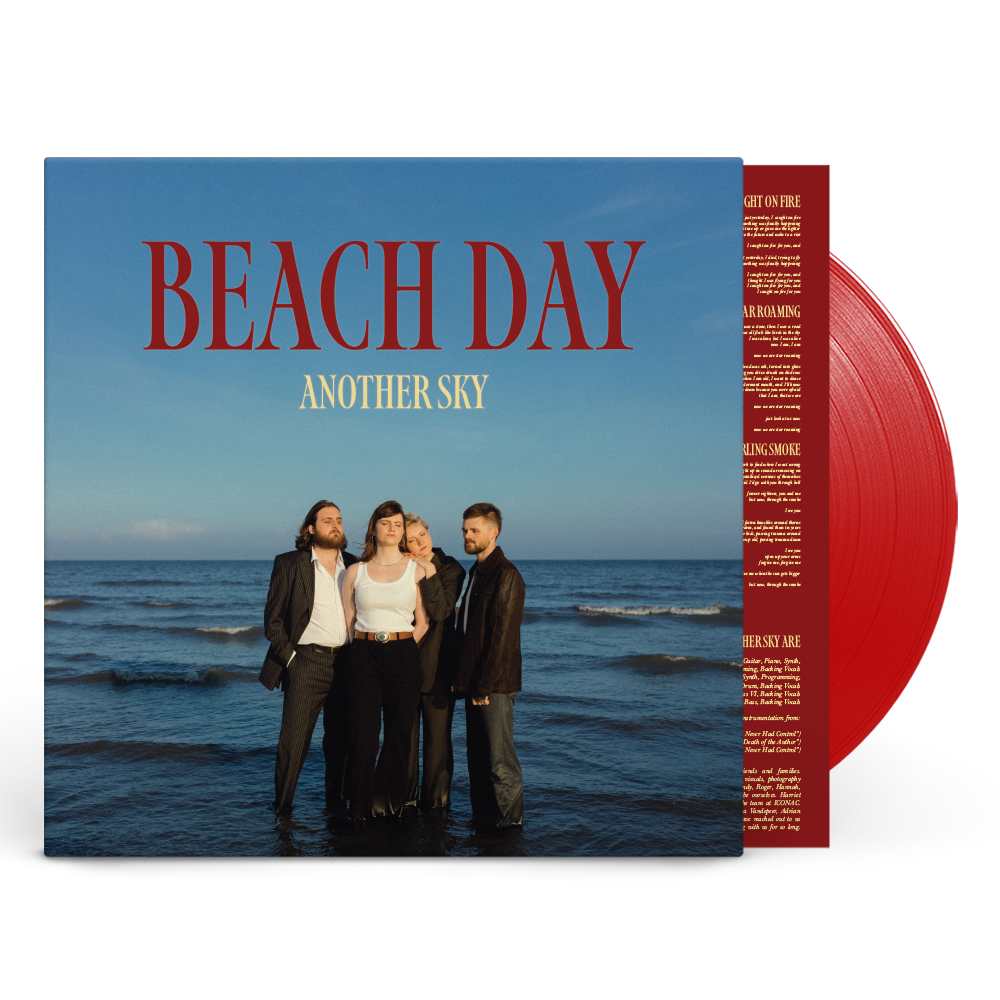 Beach Day: Limited Red Vinyl LP + Signed Art Card