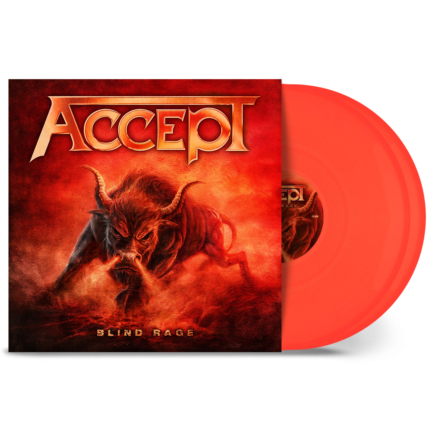 Accept - Blind Rage: Limited Neon Orange Vinyl 2LP