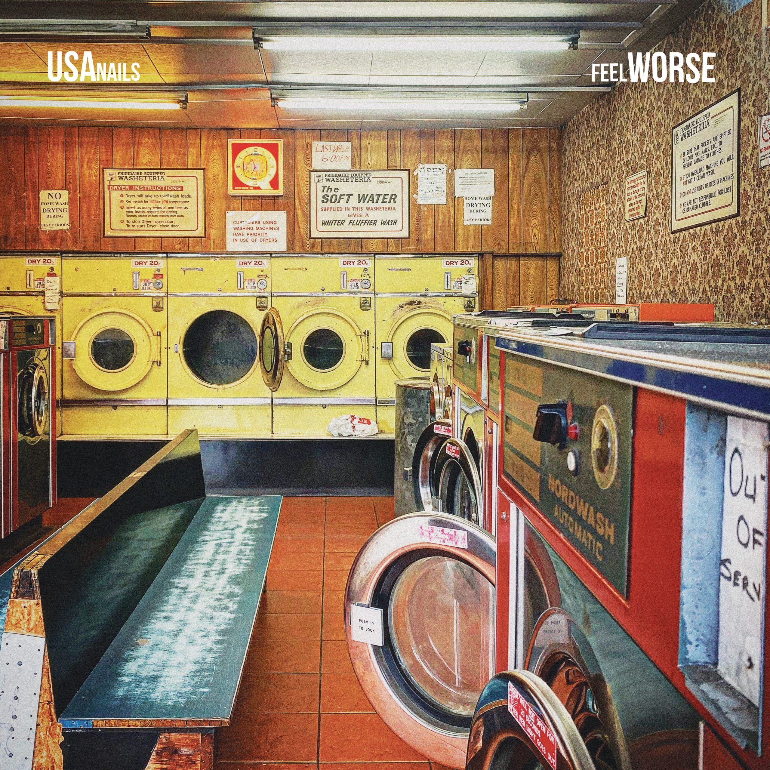 USA Nails - Feel Worse: Limited Recycled White Vinyl LP