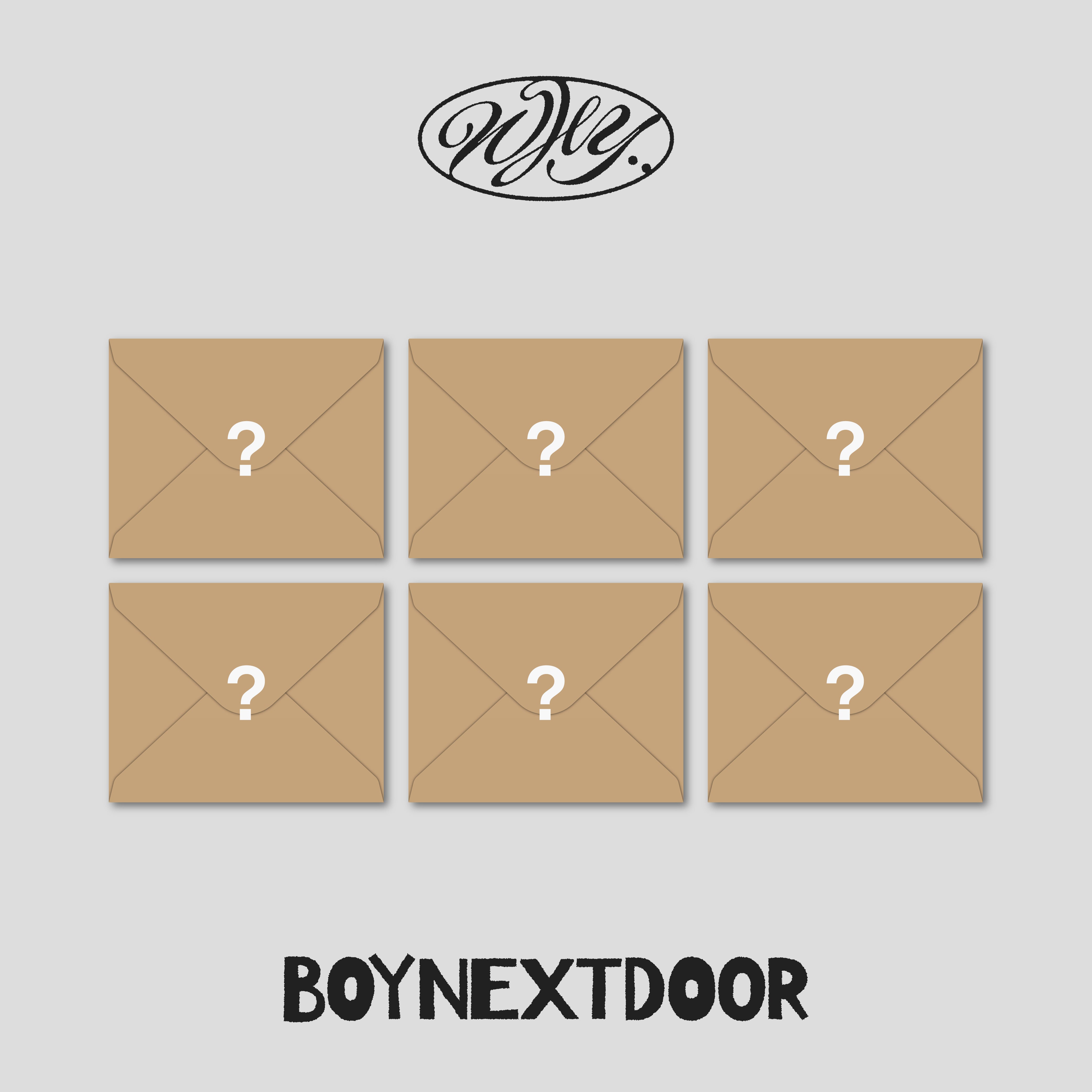BOYNEXTDOOR - WHY.. (LETTER Version): CD Box Set