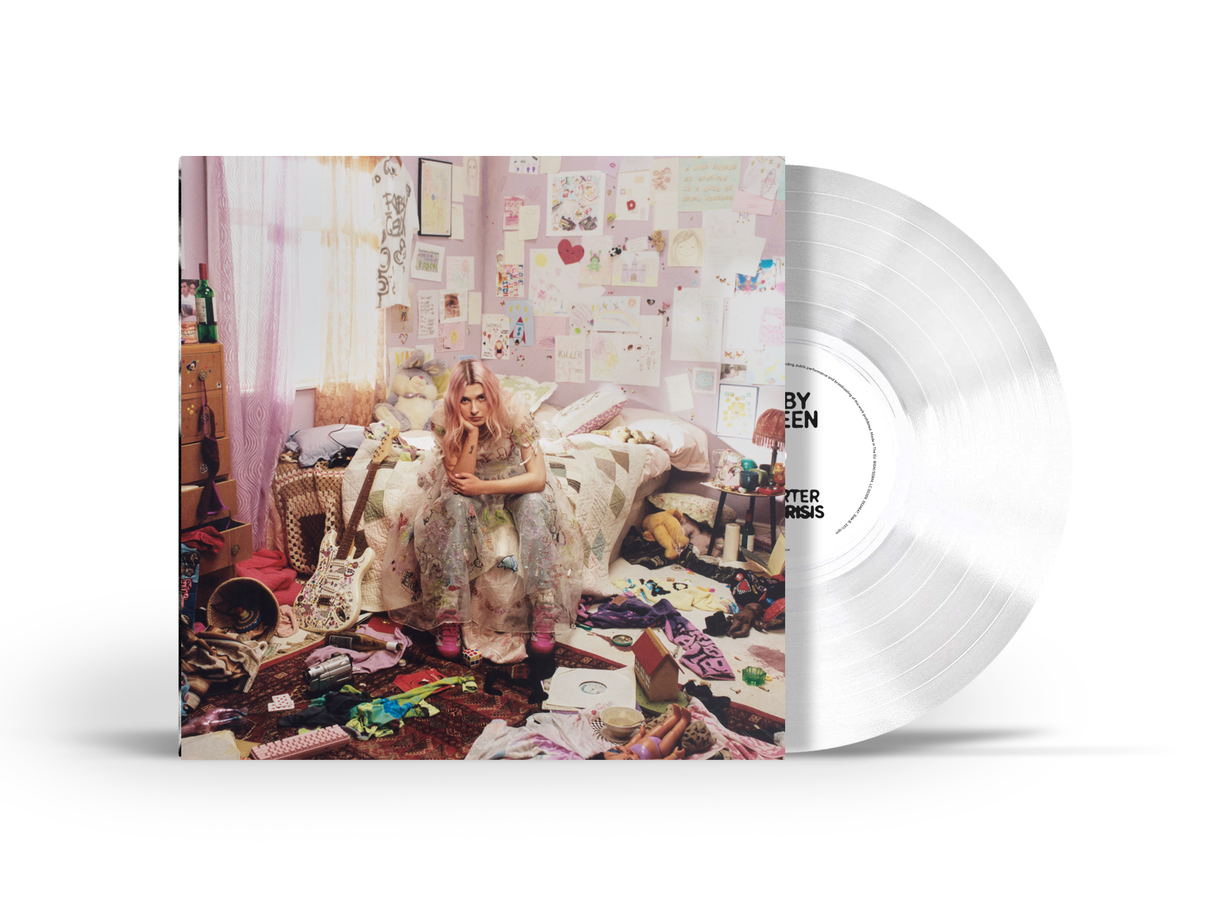 Quarter Life Crisis: White Vinyl LP + Signed Art/Lyric Card