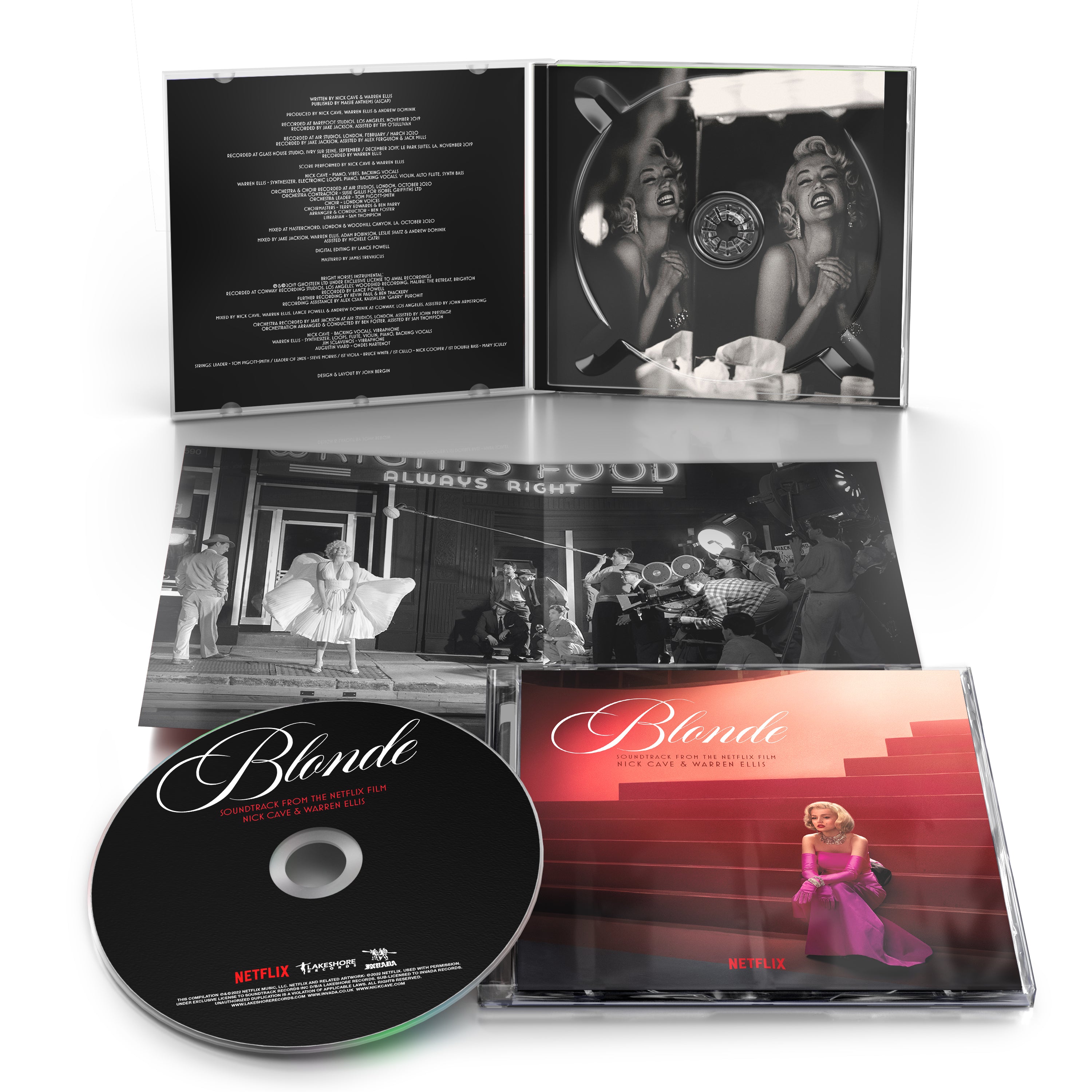 Nick Cave, Warren Ellis - Blonde (Soundtrack From The Netflix Film): CD