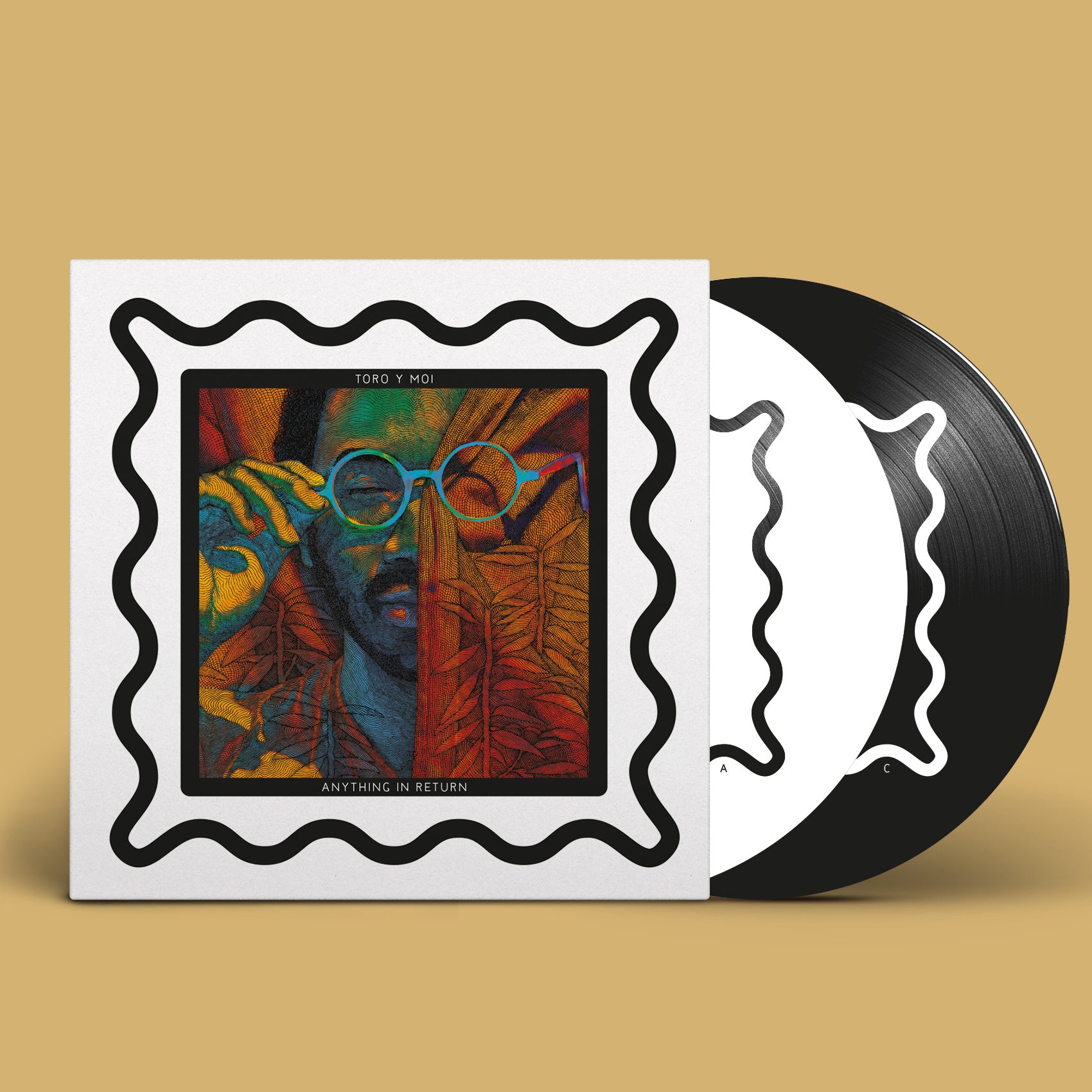 Toro Y Moi - Anything In Return (10th Anniversary): Limited Edition Squiggly Black + White Picture Disc 2LP