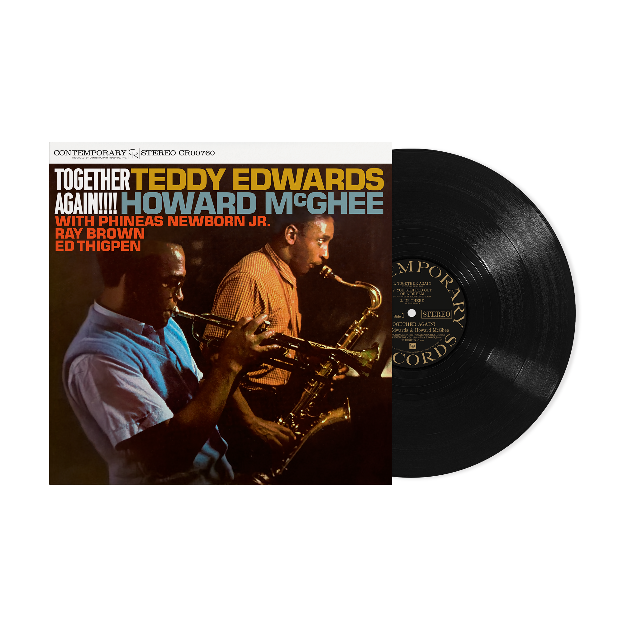 Howard McGhee, Teddy Edwards - Together Again!!!! (Contemporary Records Acoustic Sounds Series 2024): Vinyl LP
