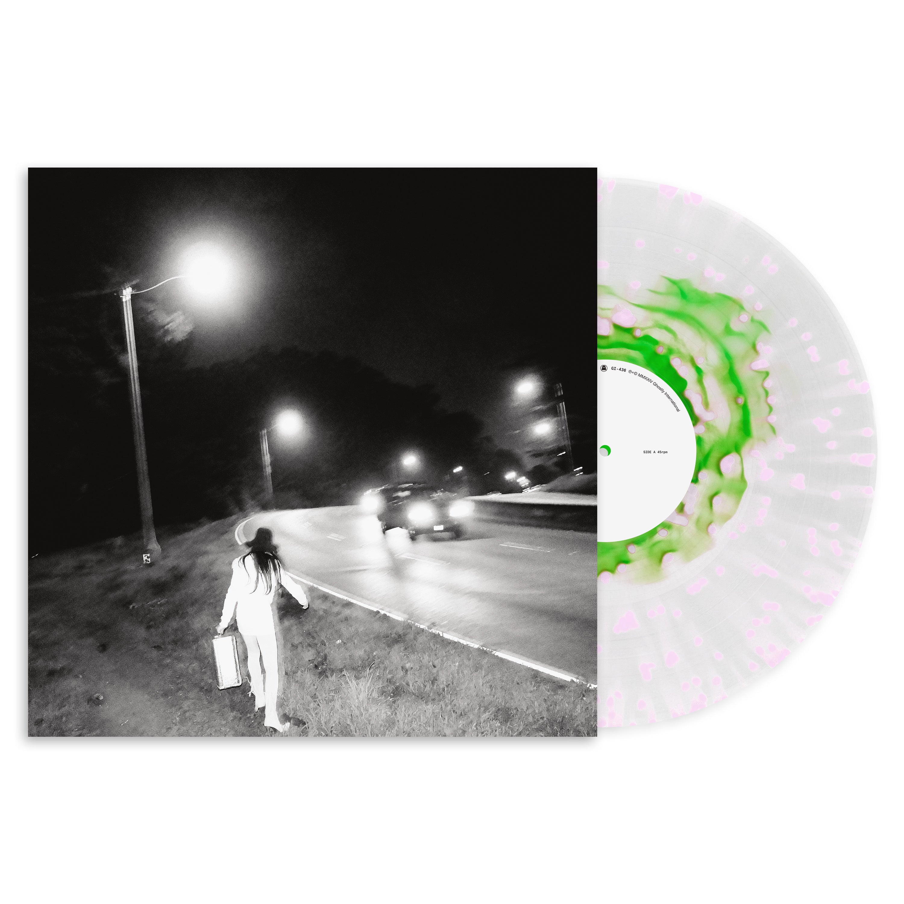 Crushed - Extra Life: Limited 'Poisonbloom' (Clear + Green With Pink Splatter) Vinyl 12" EP