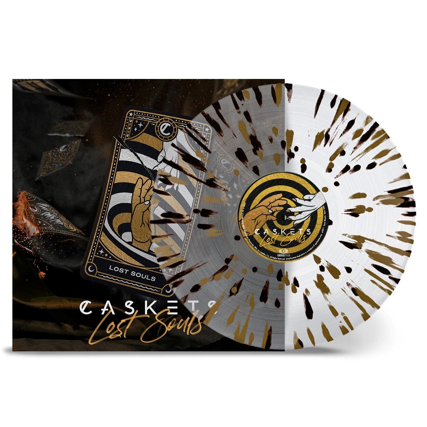 Caskets - Lost Souls: Clear Gold Splatter Vinyl LP