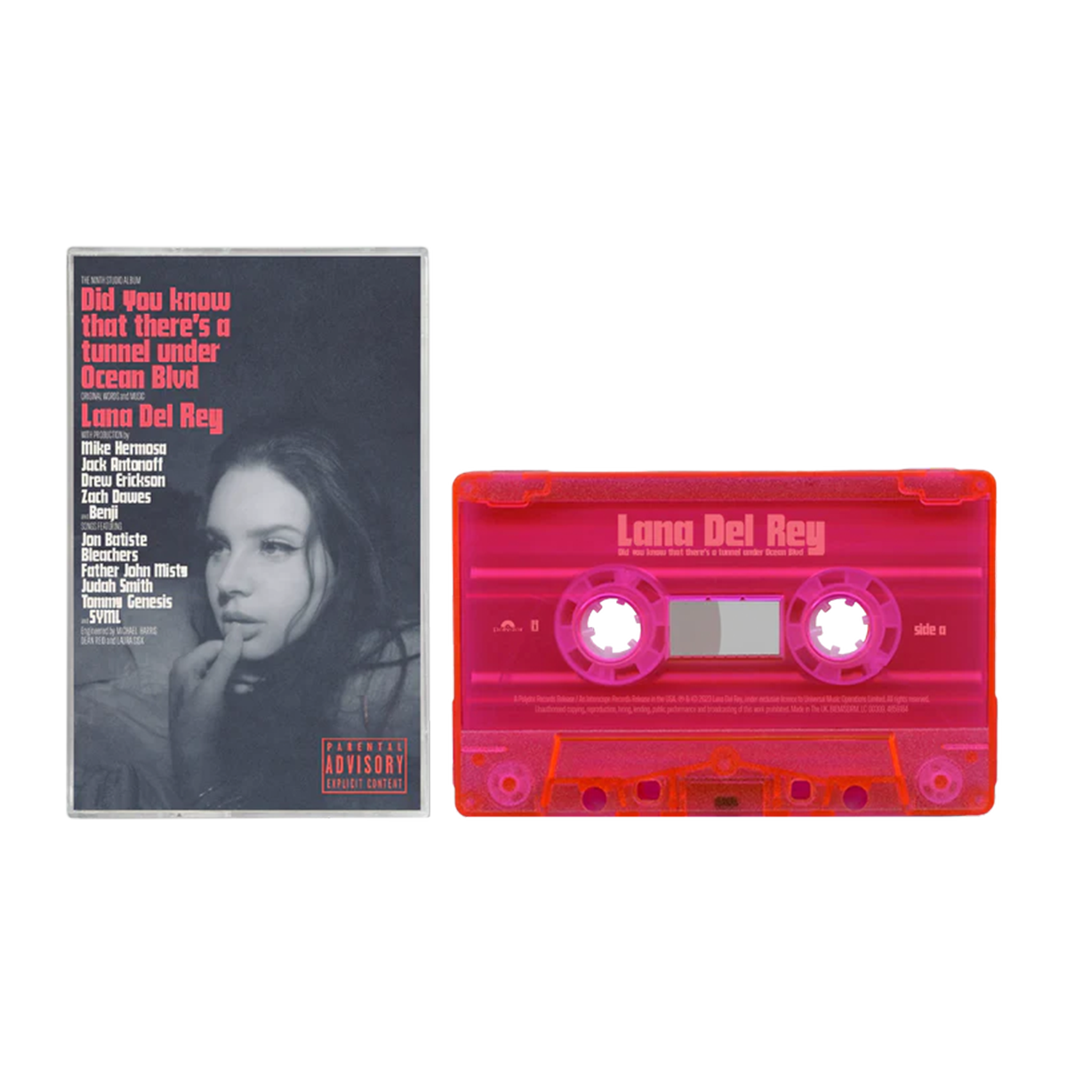 Lana Del Rey - Did You Know That There's a Tunnel Under Ocean Blvd: ALT Cover Cassette #2