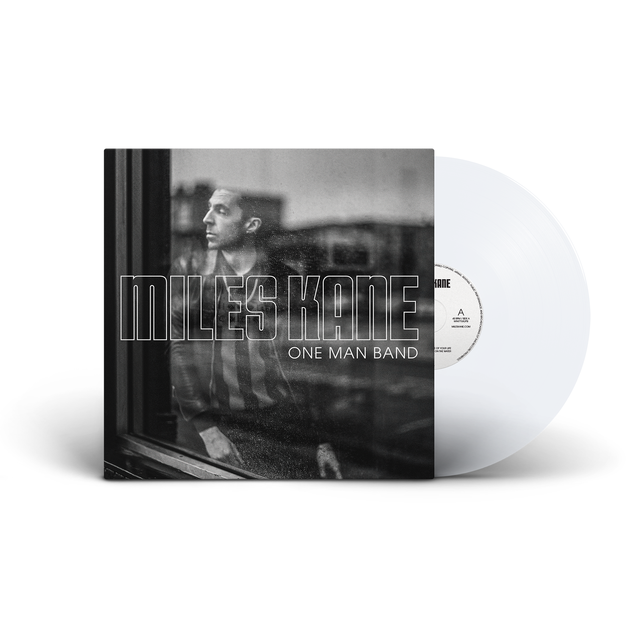 One Man Band: Limited Transparent Clear Vinyl LP + Signed Print