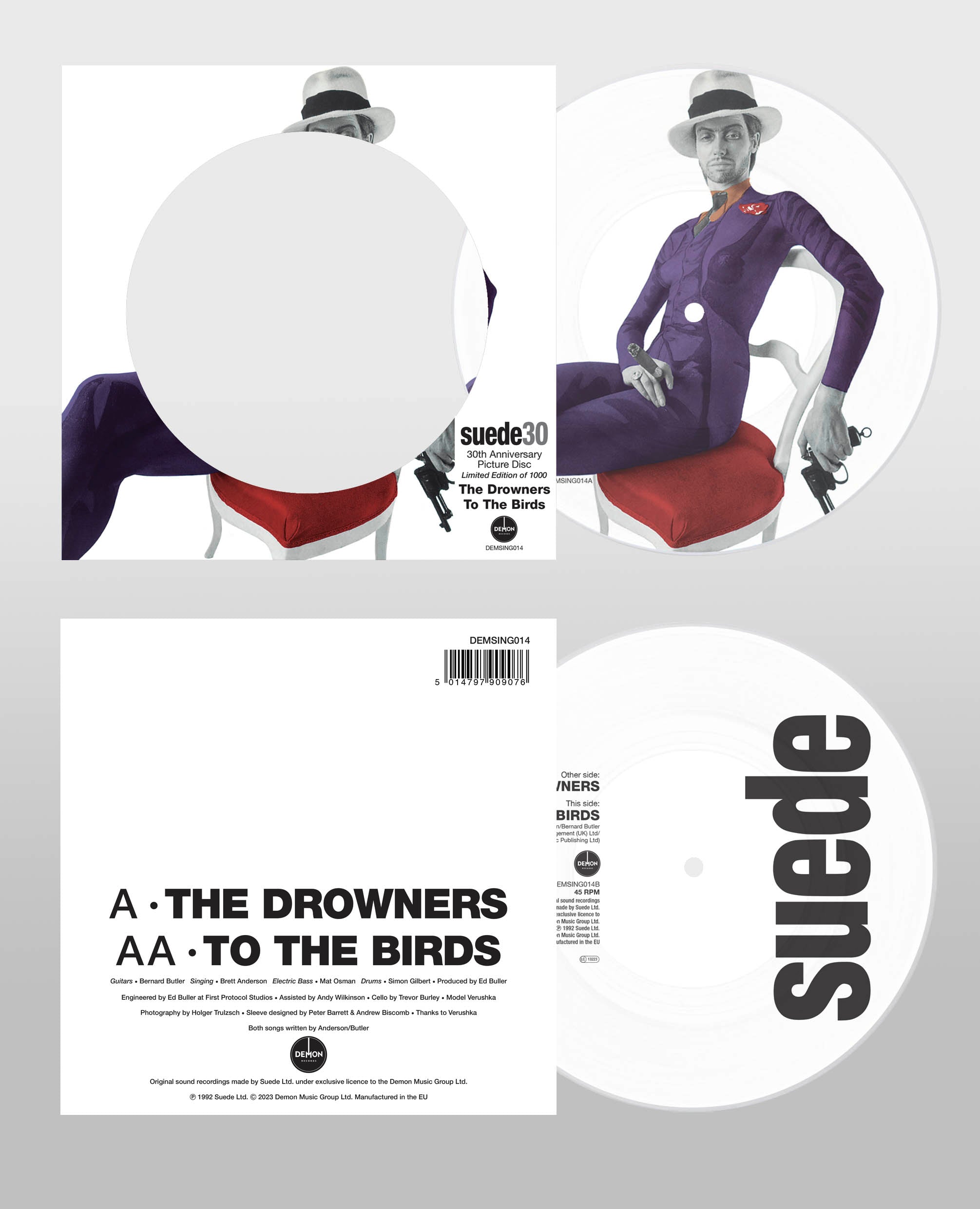 Suede - The Drowners (30th Anniversary Edition): Vinyl 7" Picture Disc
