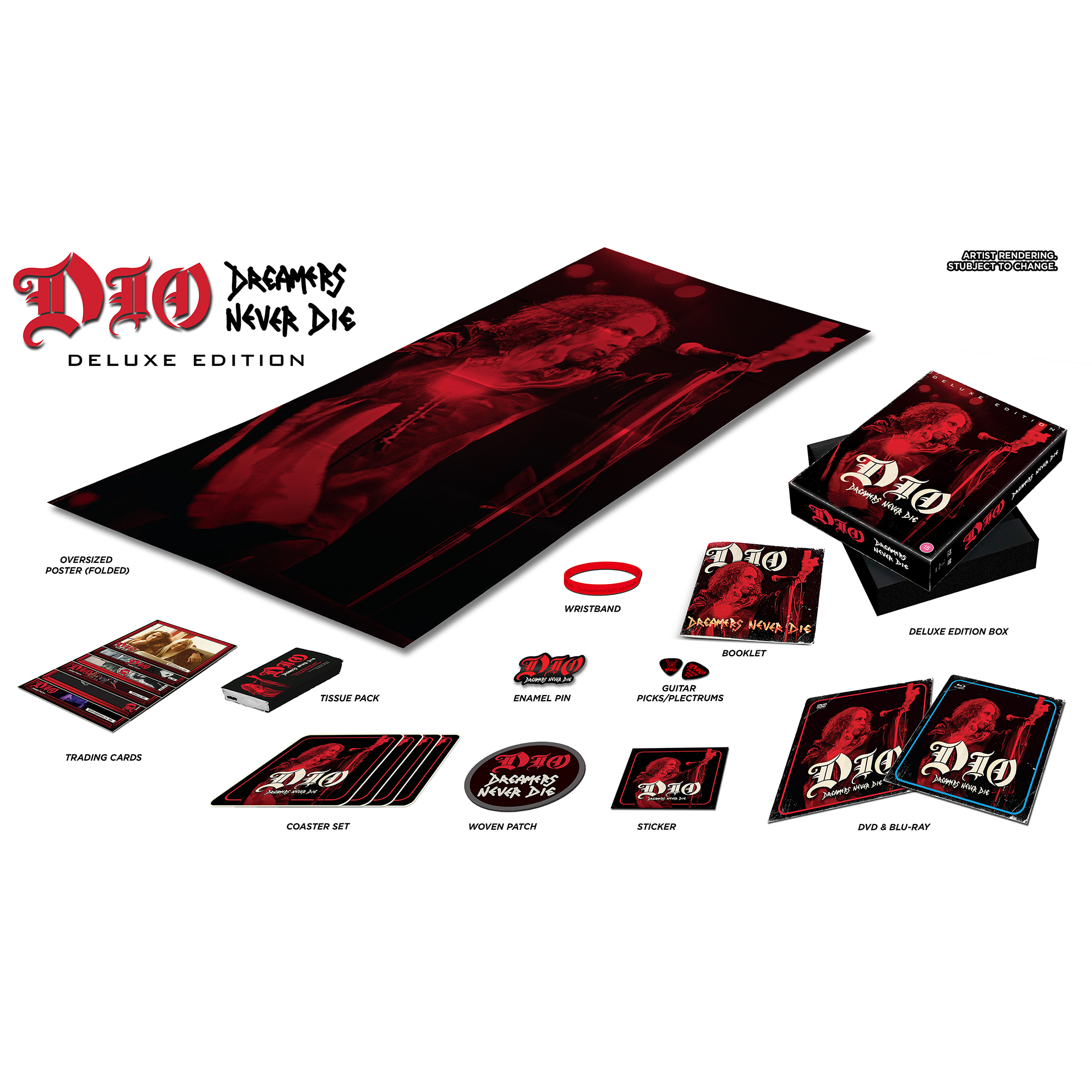 Dio - Dreamers Never Die: Limited Edition Deluxe DVD Box Set