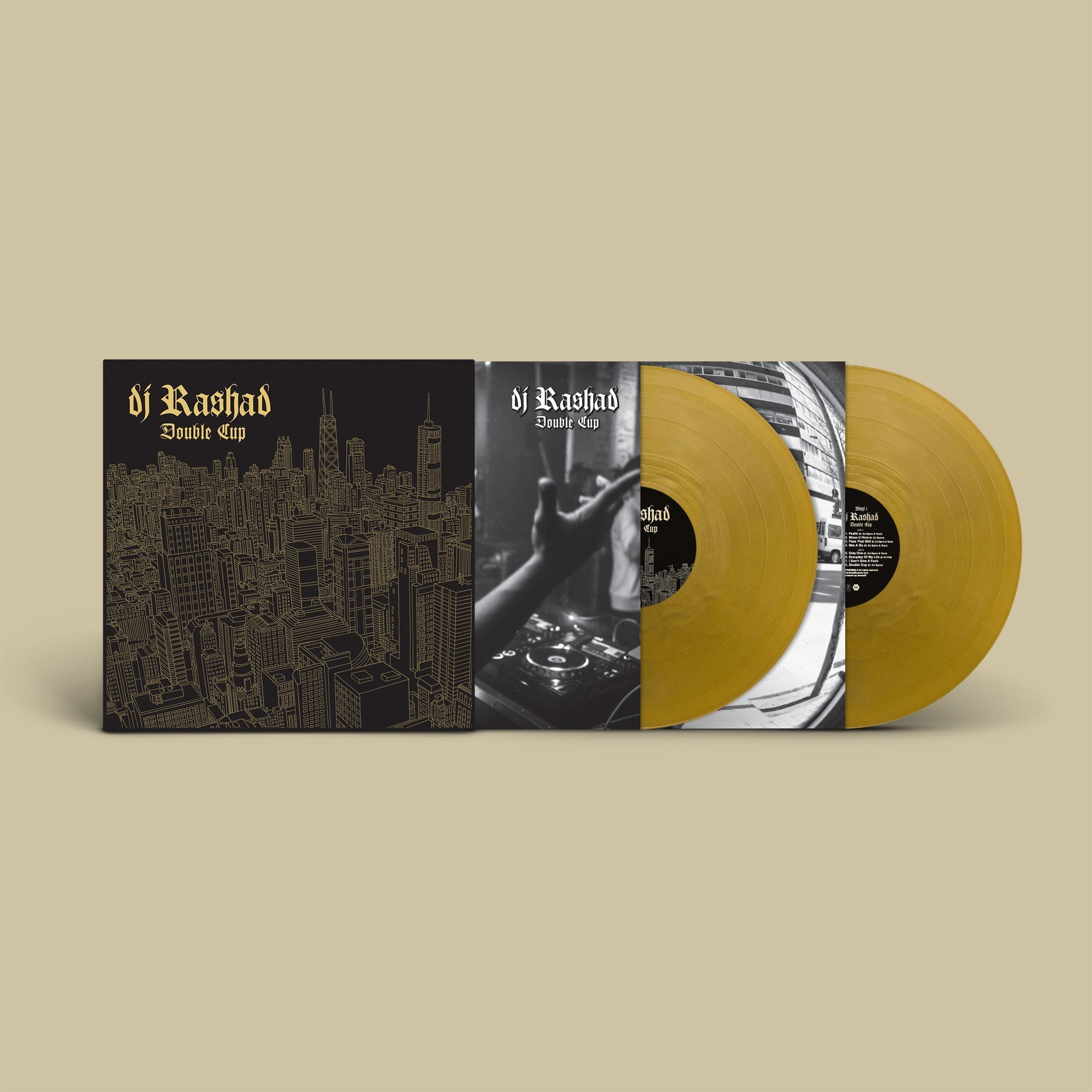 Double Cup (10 Year Anniversary): Limited Gold Vinyl LP + Exclusive Gold Foil Art Print