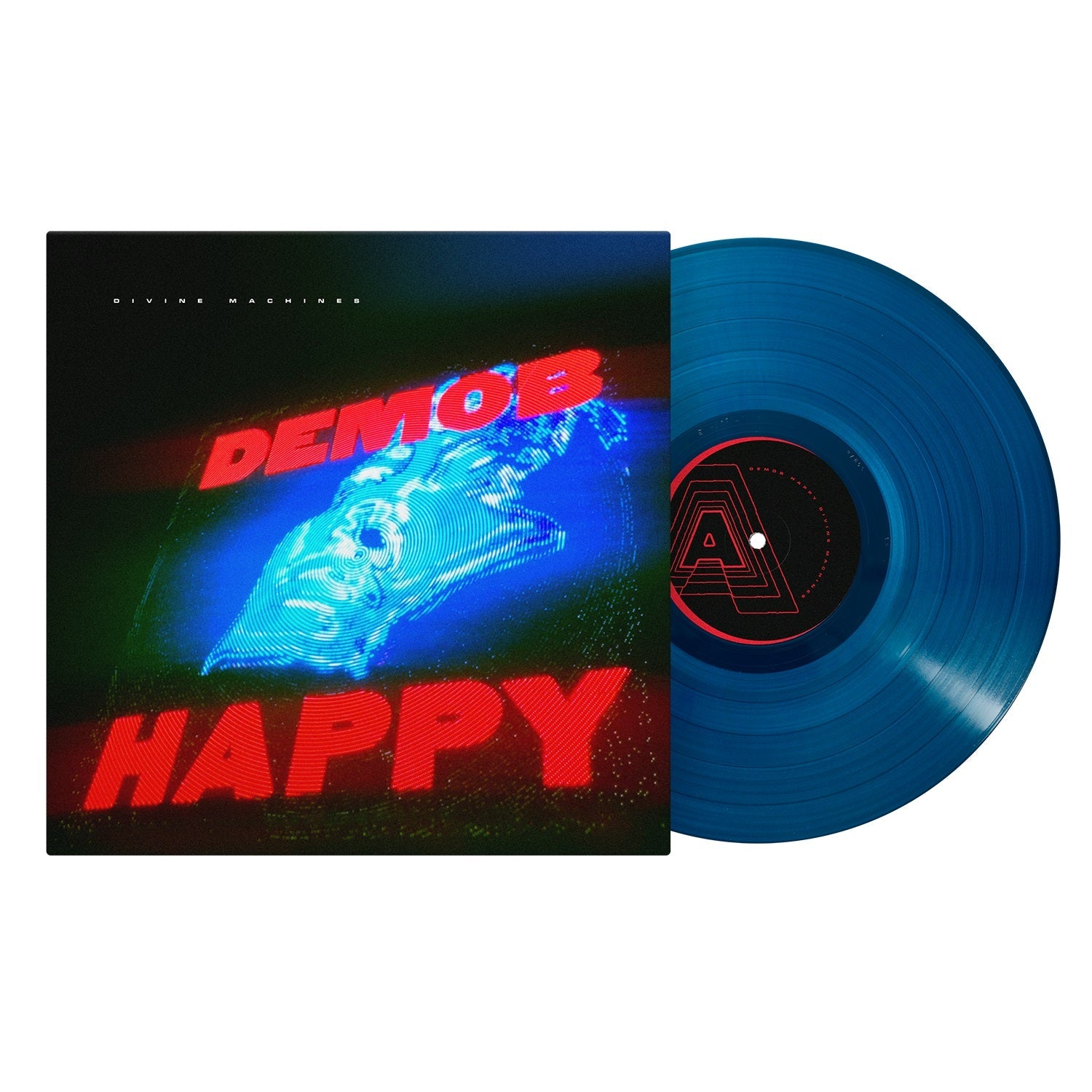 Divine Machines: Limited Transparent Blue Vinyl LP + Signed Print