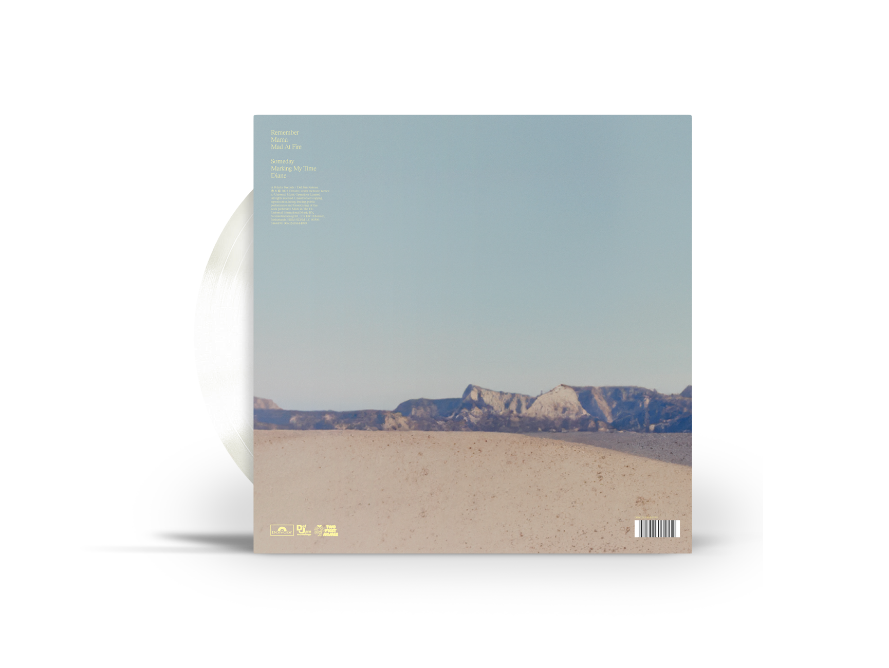 Elmiene - Marking My Time: Transparent 12" Vinyl