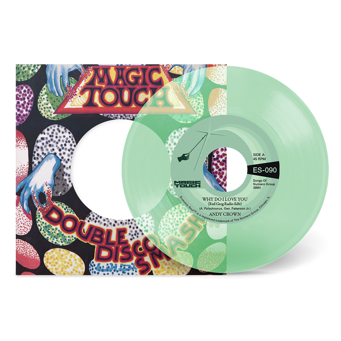 Andy Crown & Magic Touch - Why Do I Love You b-w Why Do I Love You: Coke Bottle Clear 7" Vinyl