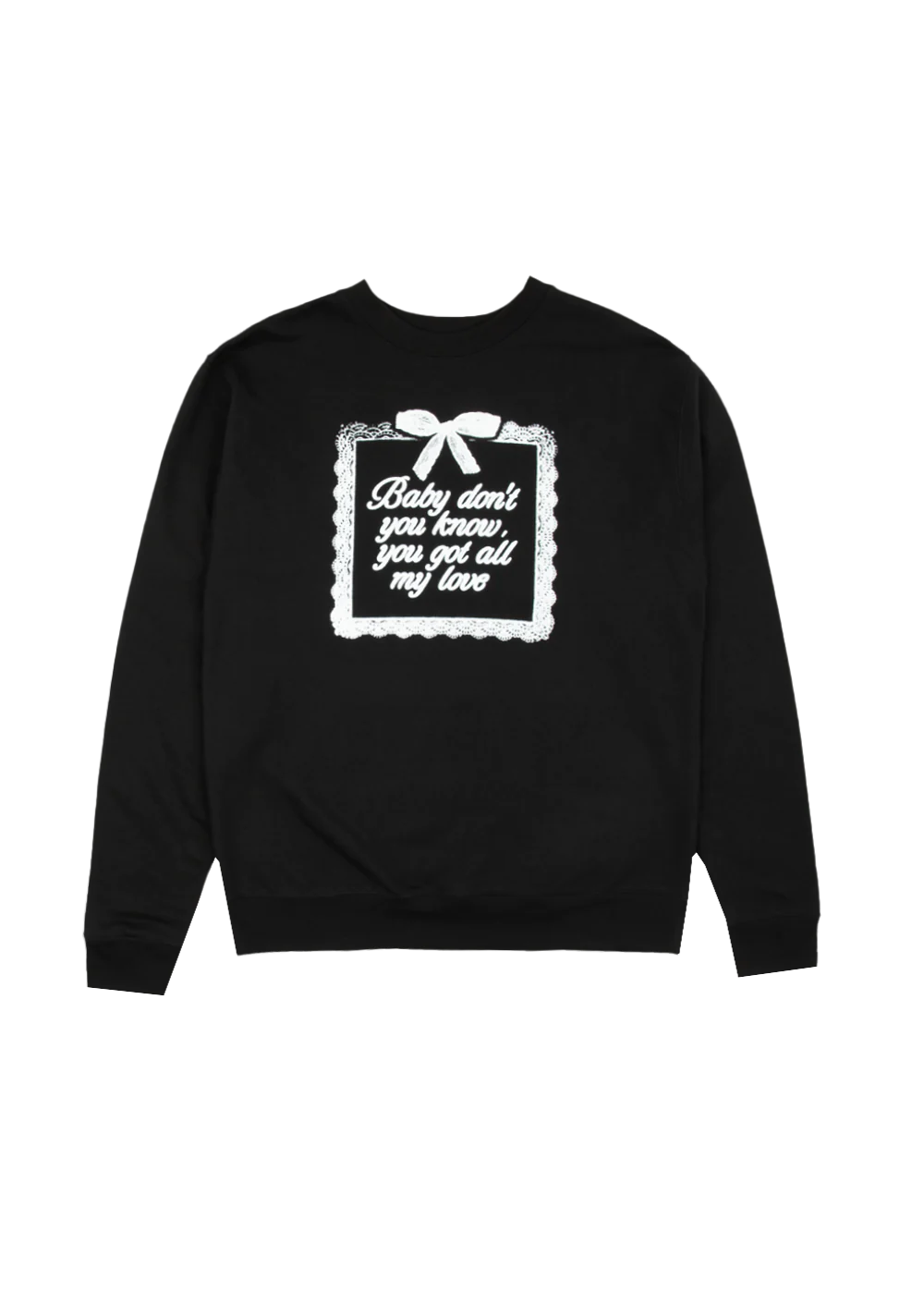 Ariana Grande -  yours truly 10th anniversary all my love crewneck