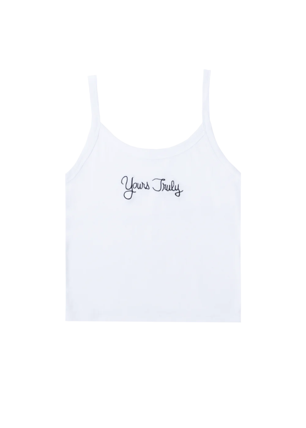 Ariana Grande -  yours truly 10th anniversary cropped tank top