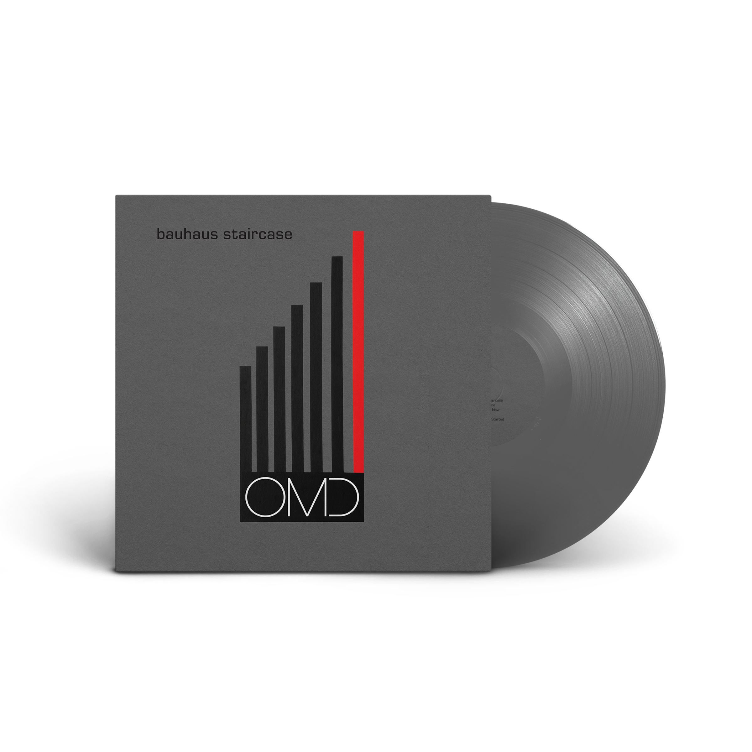 Bauhaus Staircase: Exclusive Silver Vinyl LP, Cassette + Limited Spot UV Print [Numbered]