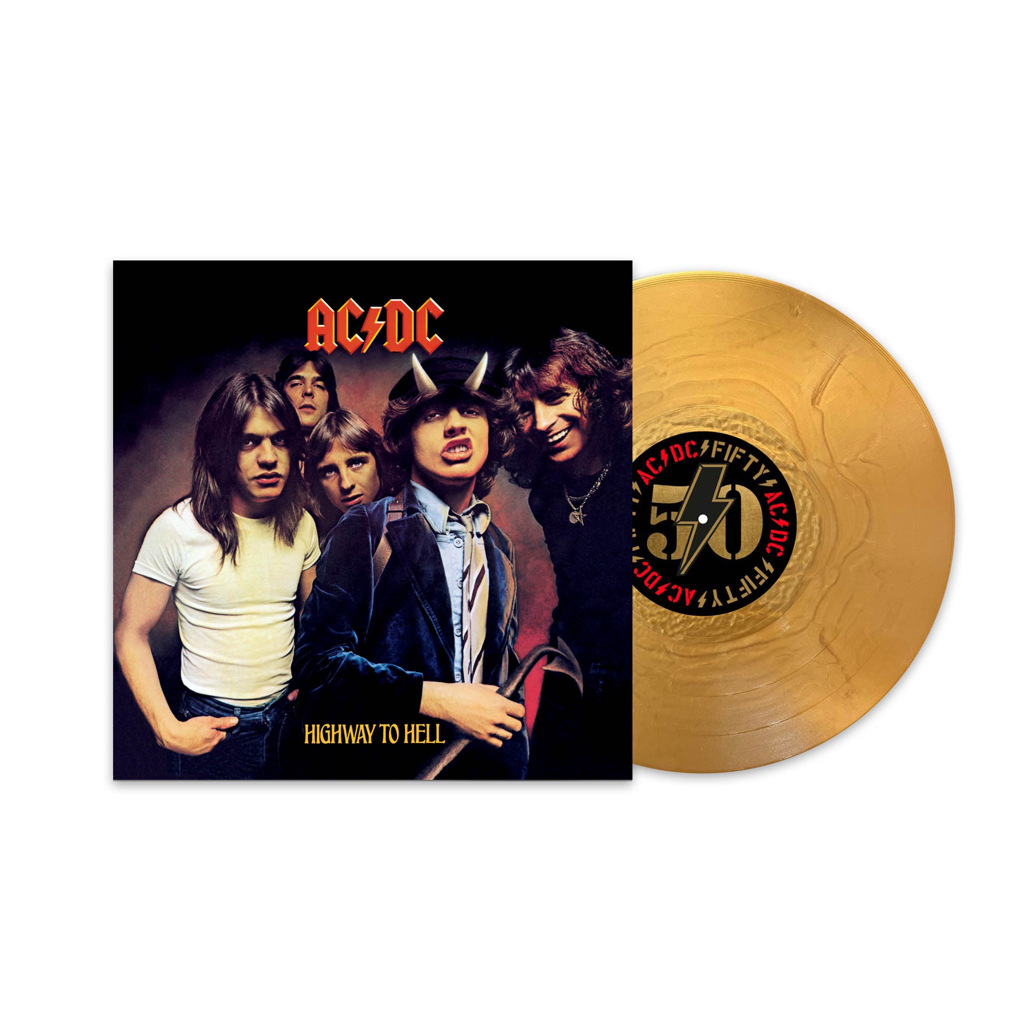 AC/DC - Highway To Hell (50th Anniversary): Gold Vinyl LP
