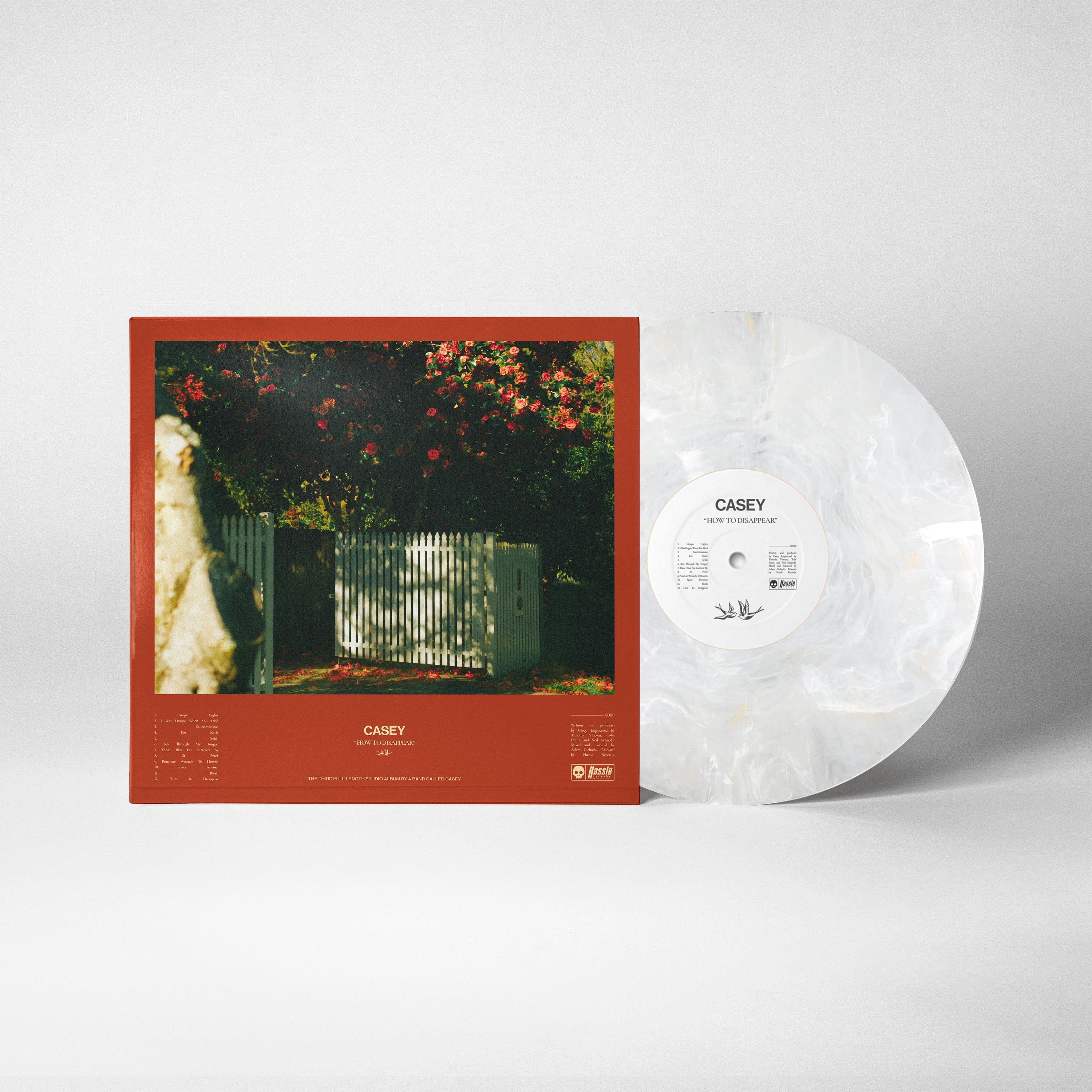 Casey - How To Disappear: Limited 'Golden Pearl Marble' Vinyl LP