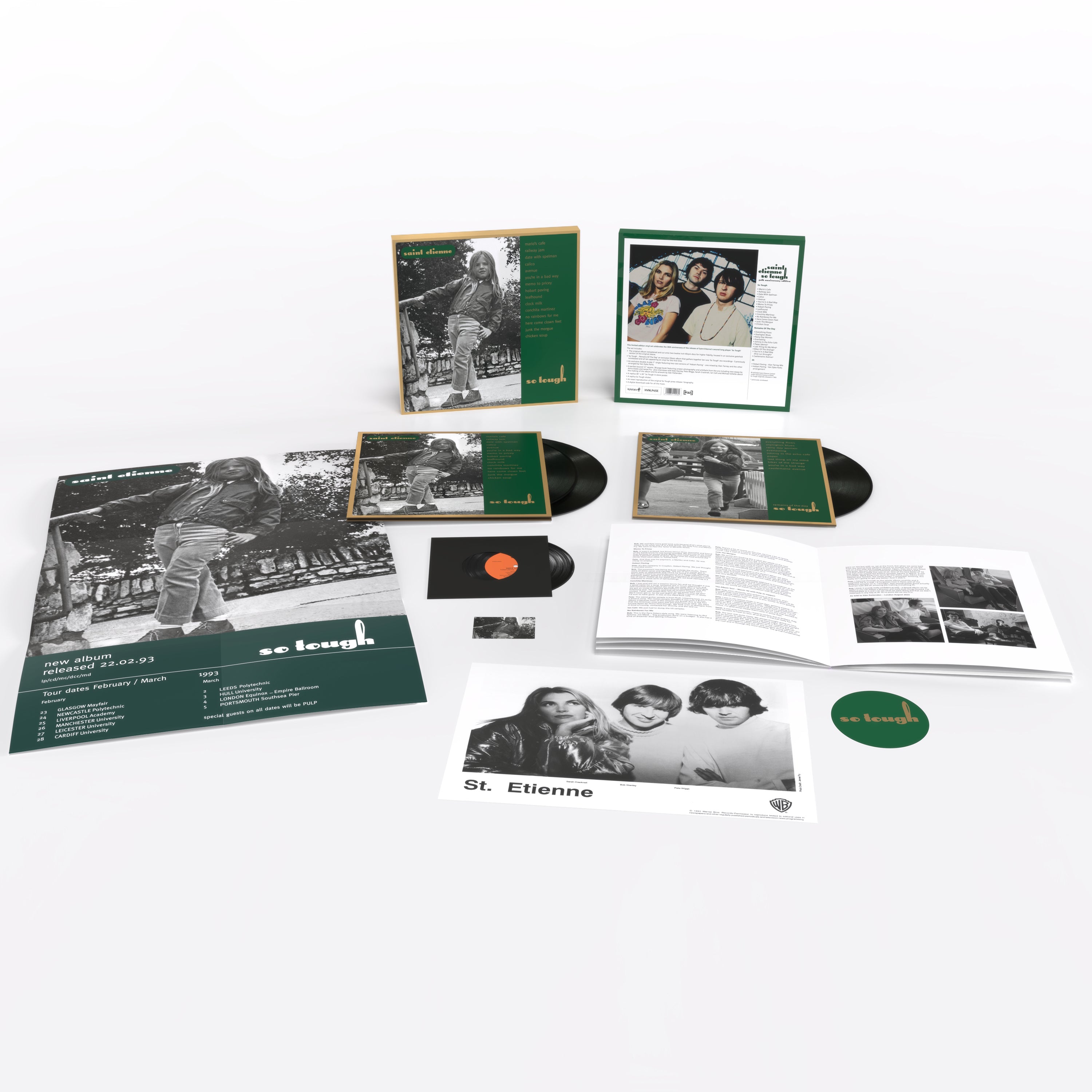 Saint Etienne - So Tough (30th Anniversary): Limited Edition Vinyl Boxset
