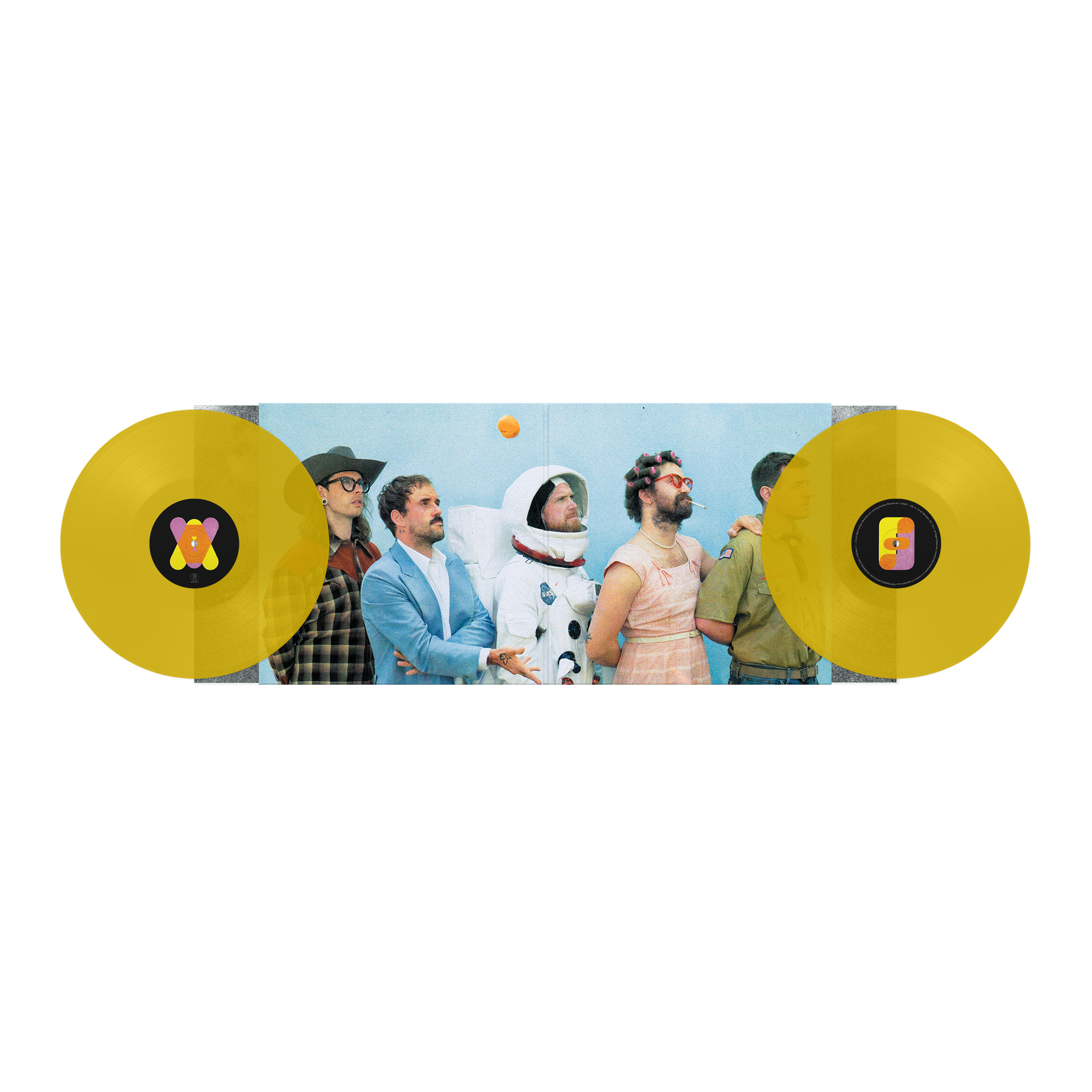 IDLES - TANGK (Limited Edition Translucent Yellow Deluxe LP)