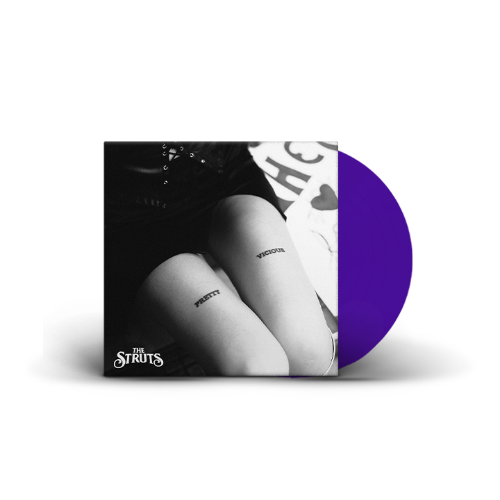 Pretty Vicious: Limited Purple Vinyl LP & Exclusive Signed Print