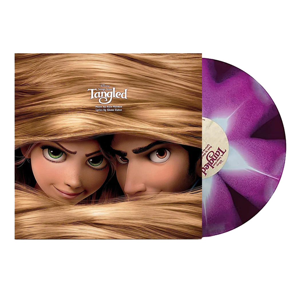 Various Artists - Songs From Tangled: Limited Stargazer Lily and Ivory Colour Vinyl LP.