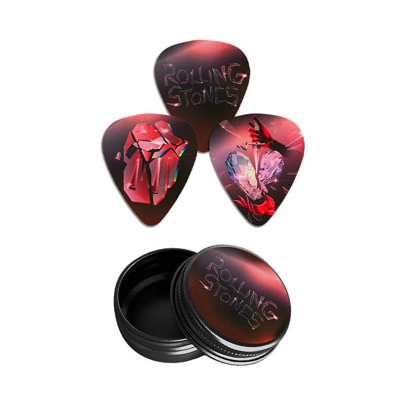 The Rolling Stones - Hackney Diamonds Plectrum Set