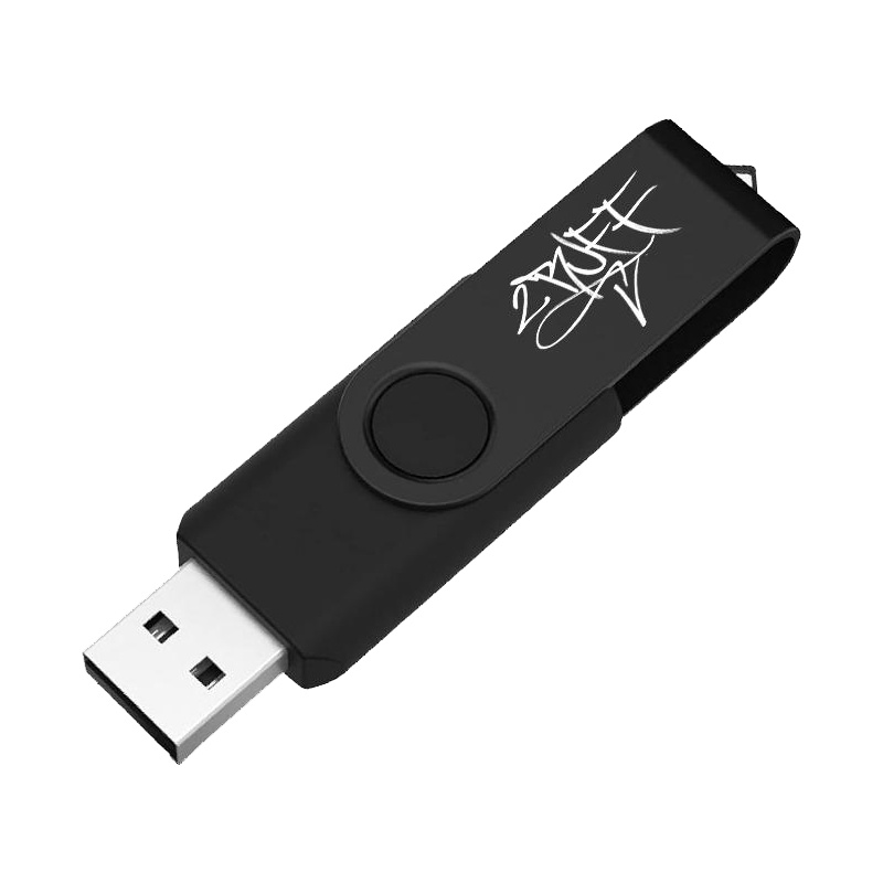 2 Ruff, Vol. 1: USB, Hip Flask + Lighter