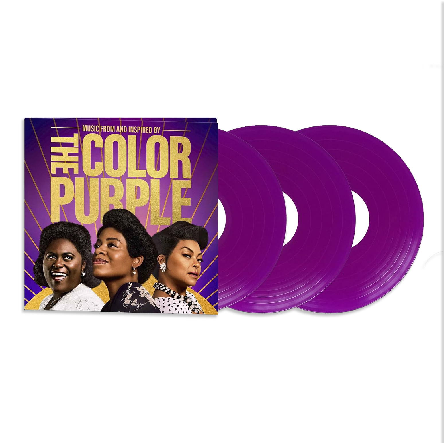 Various Artists The Color Purple Music From And Inspired By Limited Purple Vinyl 3l 