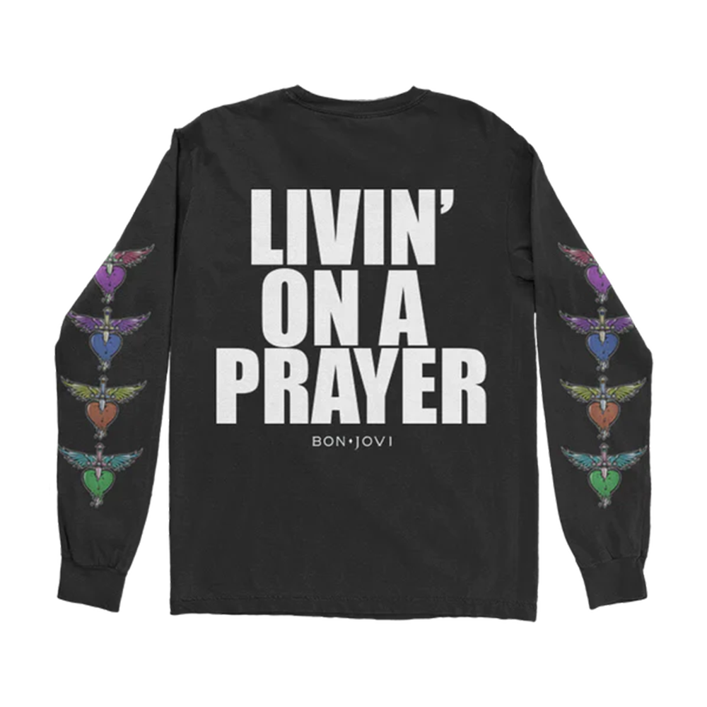 Bon Jovi - Living On A Prayer Longsleeve