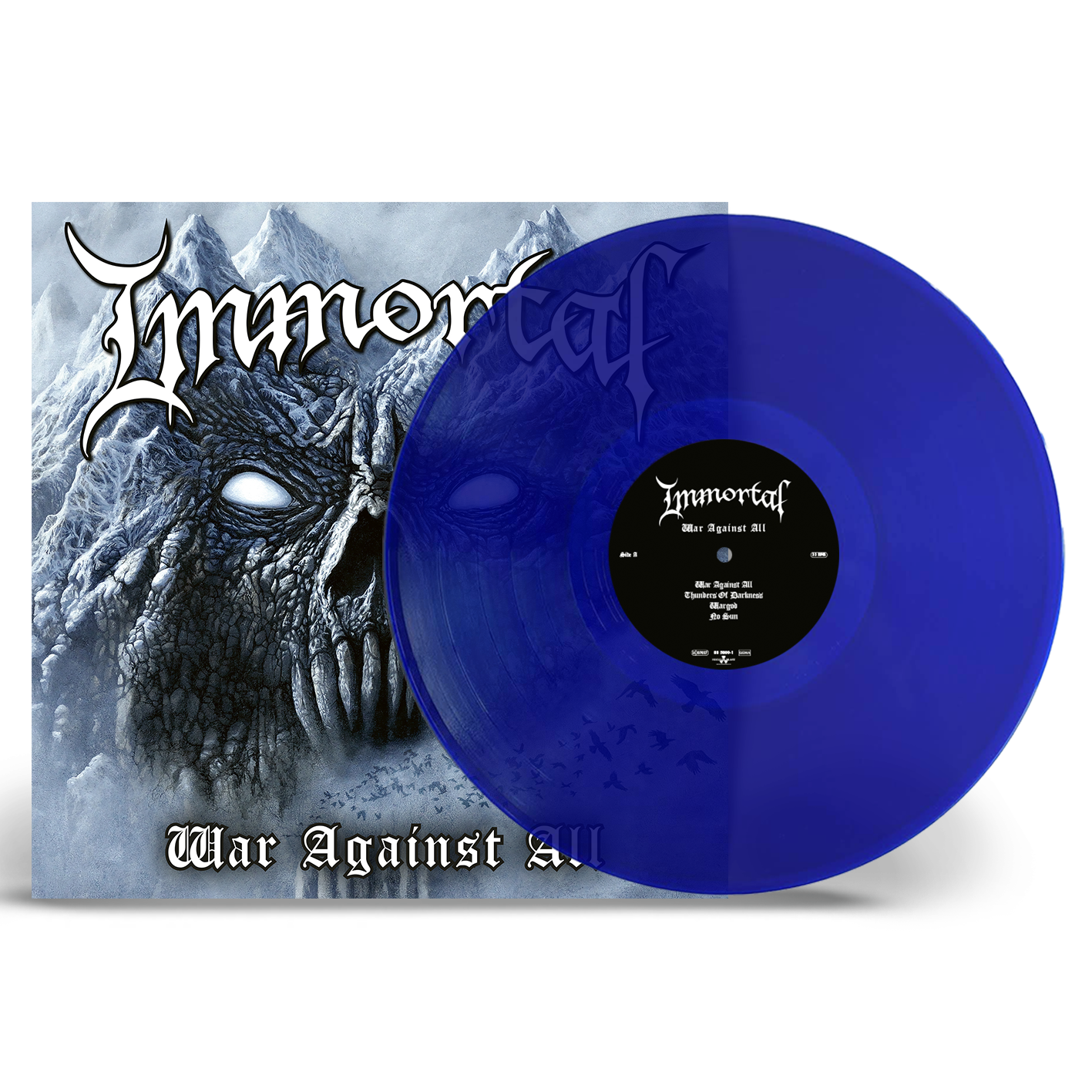 Immortal - War Against All: Limited Edition Transparent Blue Vinyl LP