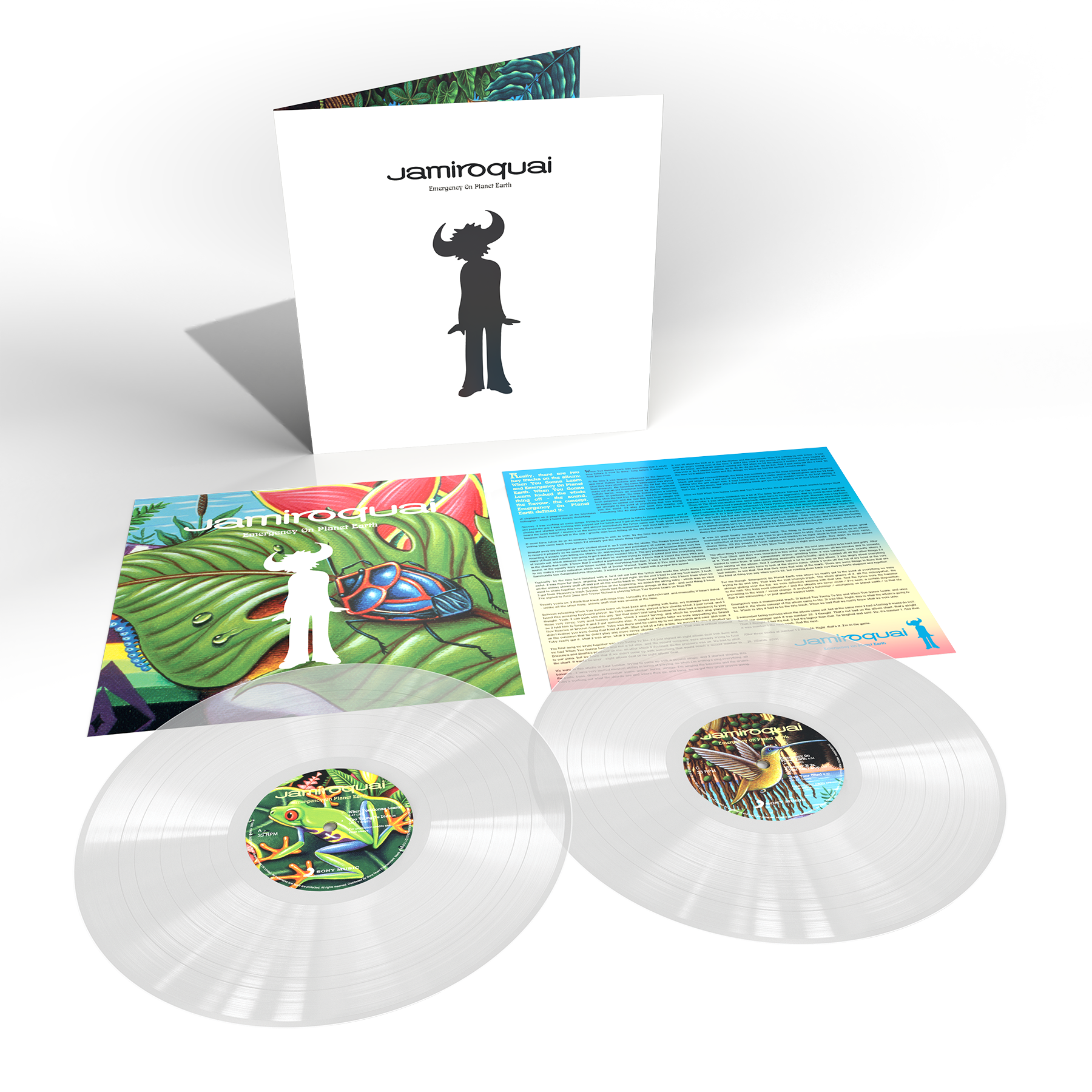 Jamiroquai - Emergency On Planet Earth (30th Anniversary): Clear Vinyl 2LP