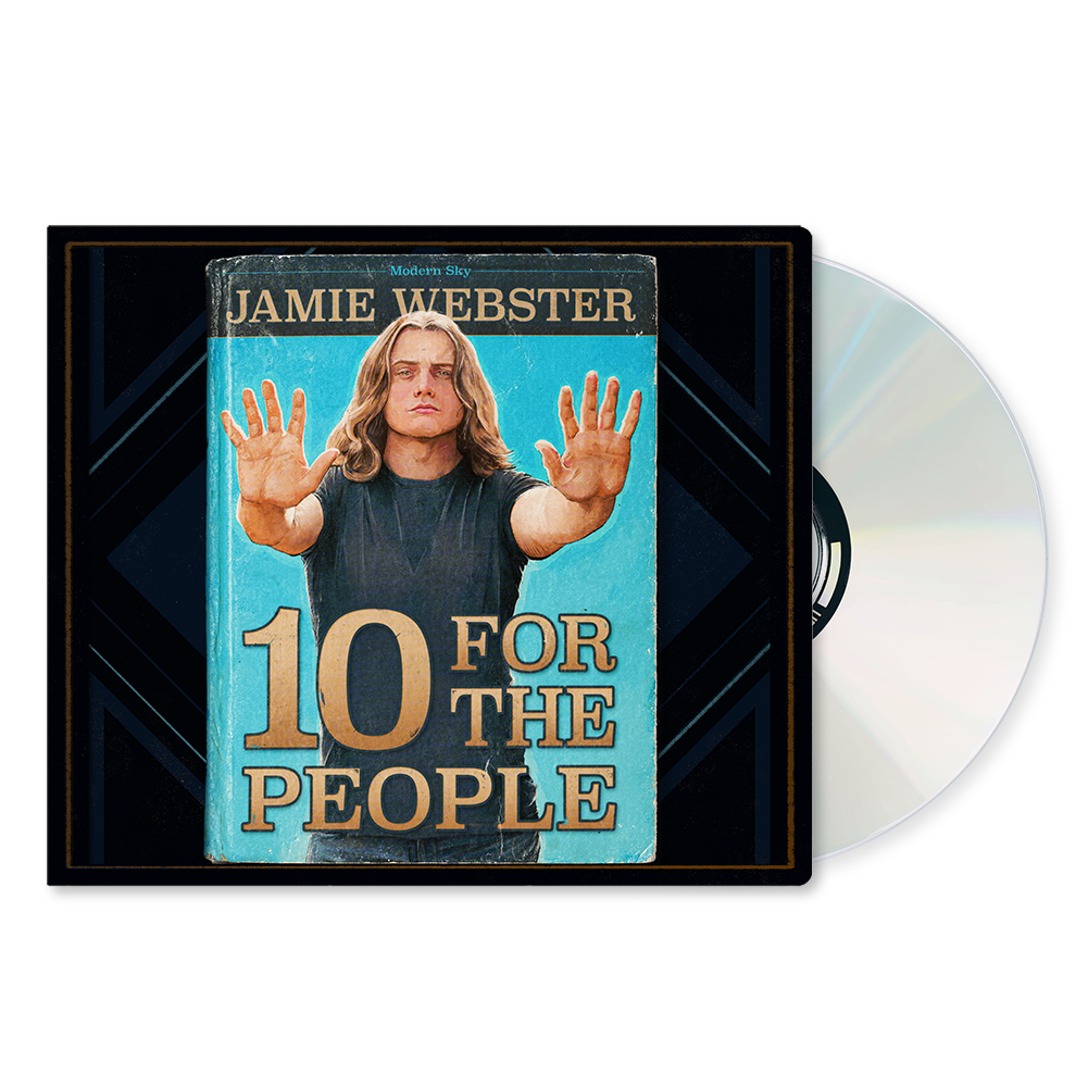 Jamie Webster - 10 For The People: Signed CD Digisleeve