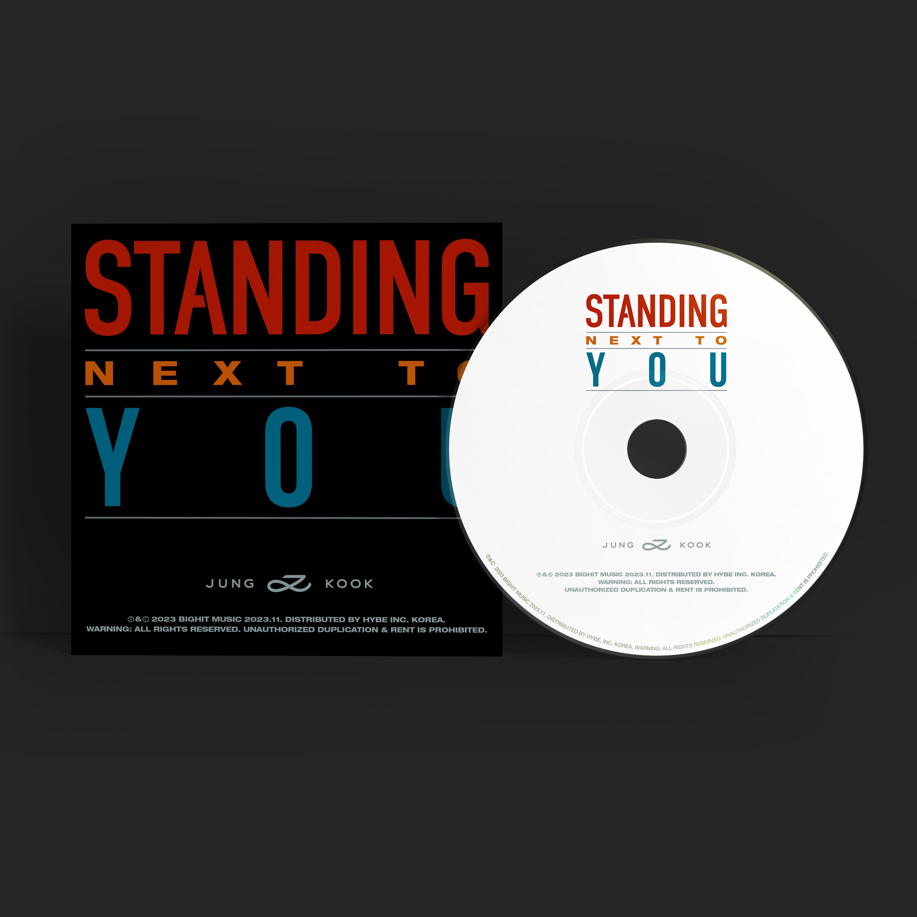 Jung Kook - Standing Next to You: CD Single