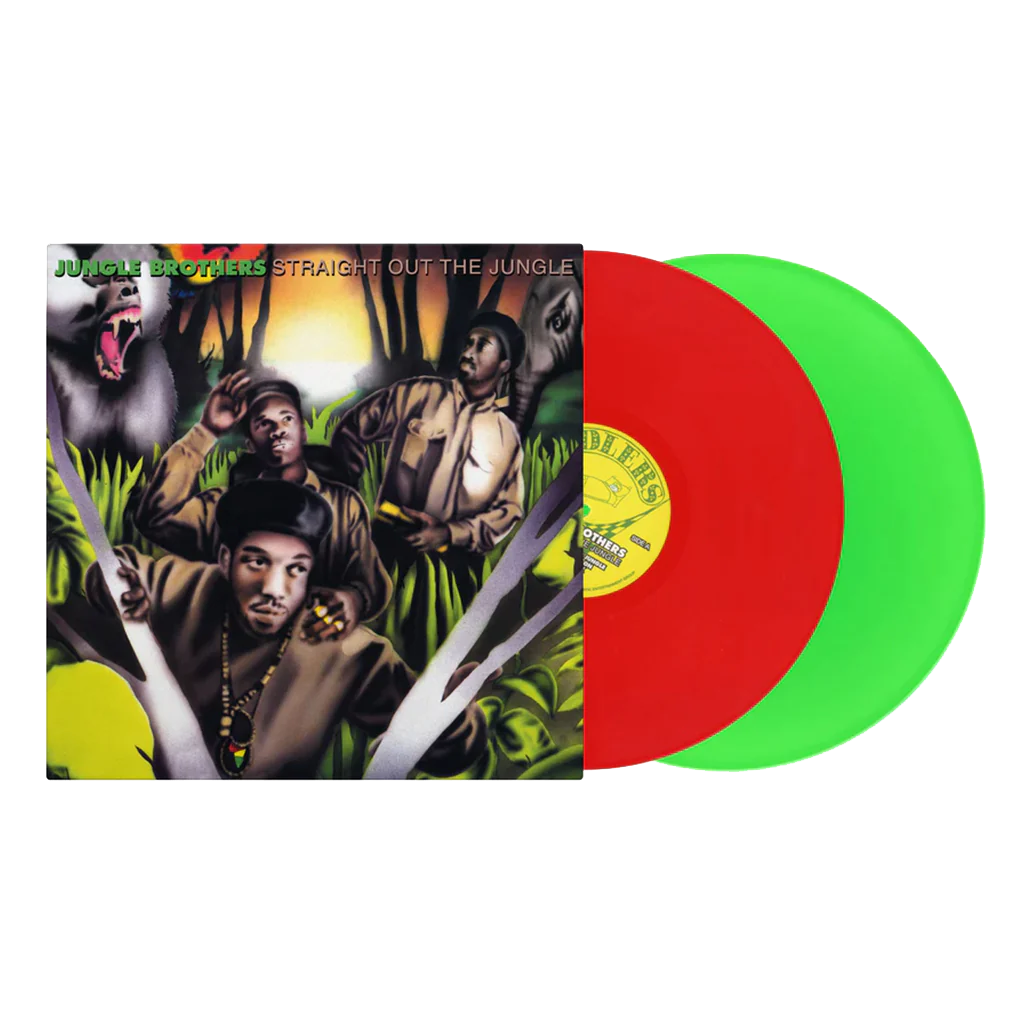 Jungle Brothers - Straight Out The Jungle: Limited Red + Green Opaque Vinyl 2LP