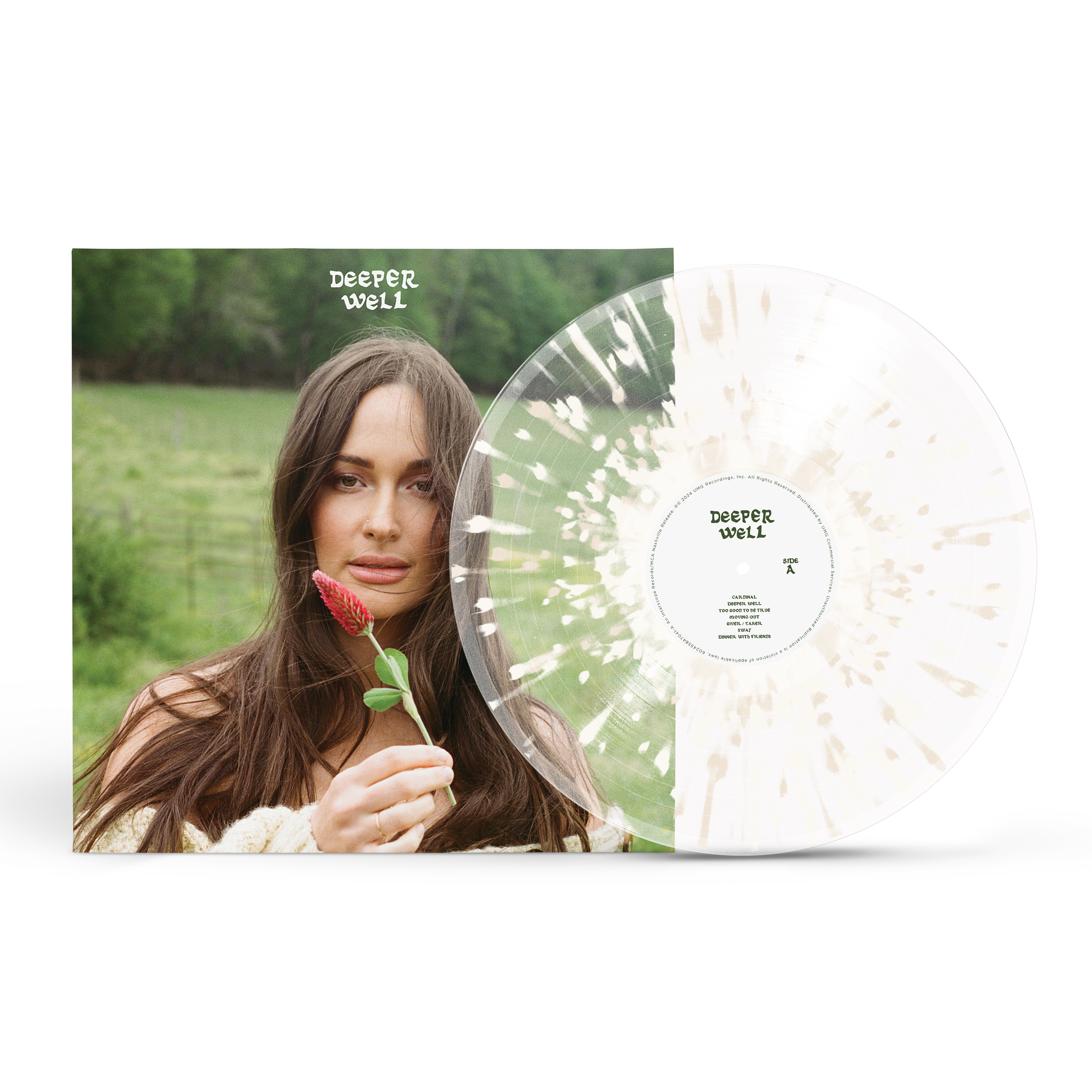 Deeper Well: Limited 'Spilled Milk' Transparent Splatter Vinyl LP (w/ Scented Sleeves) + Signed Art Card