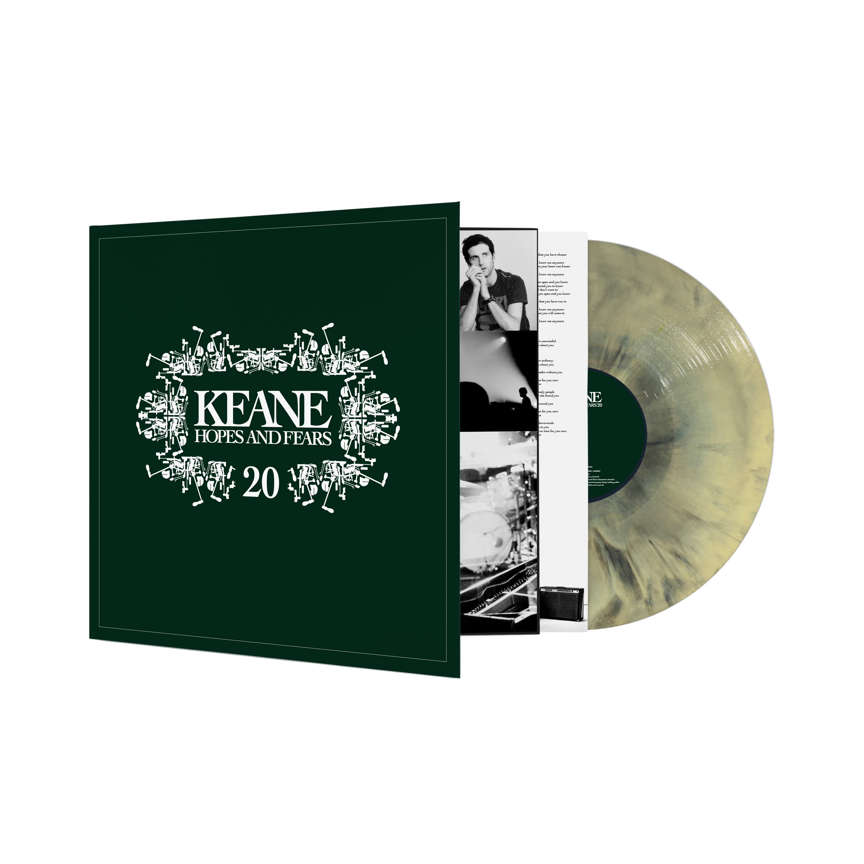 Keane - 20th Anniversary Hopes and Fears Limited Galaxy Vinyl LP