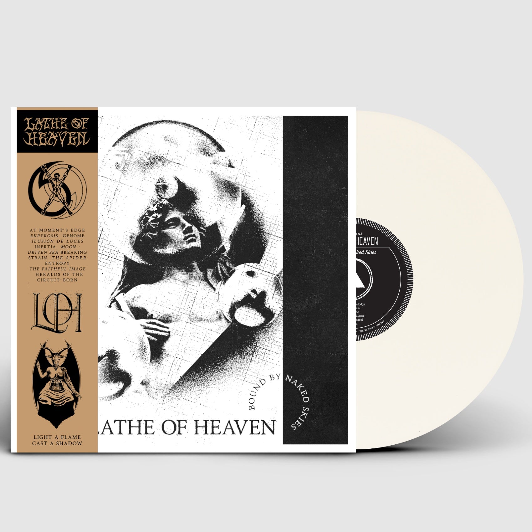 Lathe Of Heaven - Bound By Naked Skies: Limited Edition White Vinyl LP