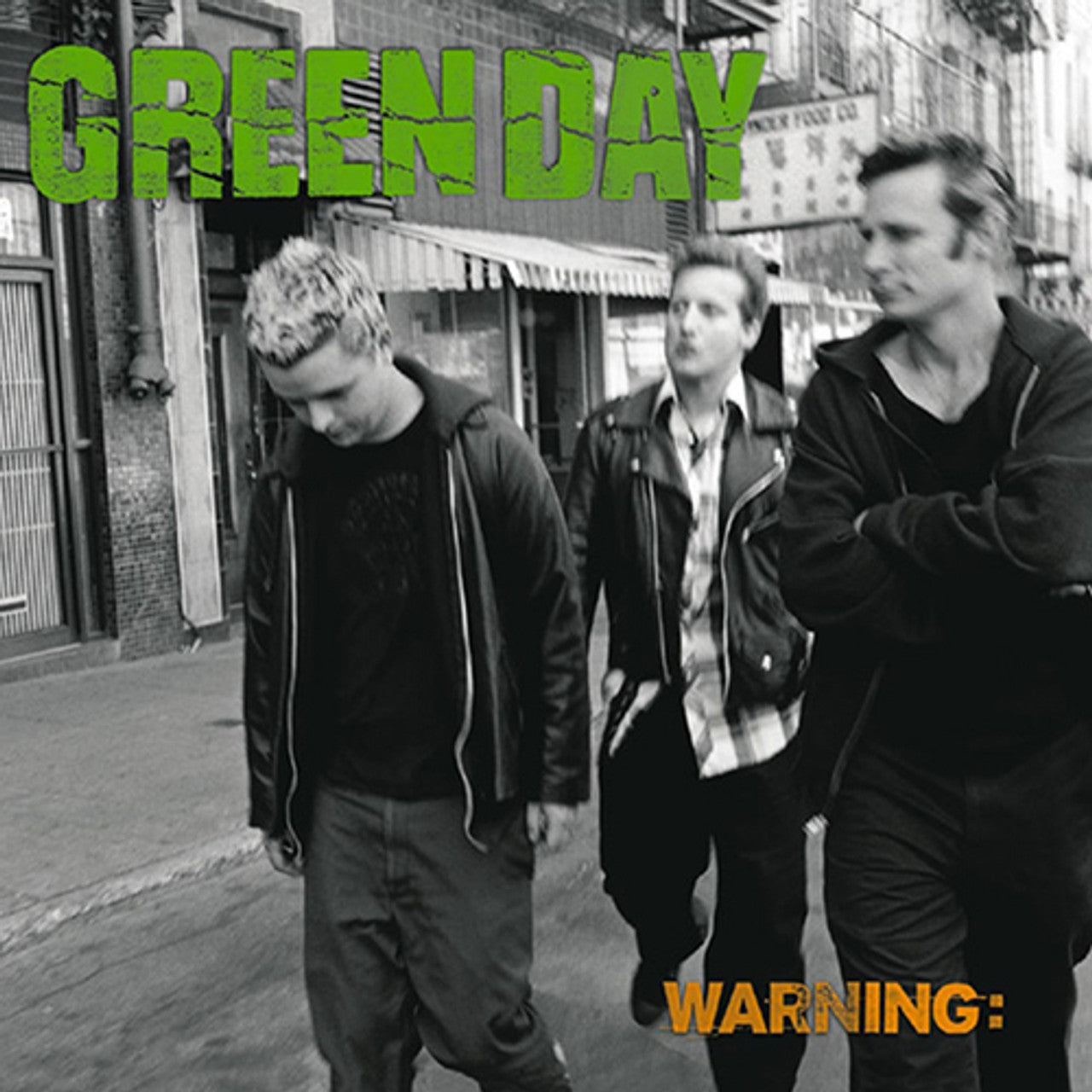 Green Day - Warning: Limited Fluorescent Green Vinyl LP