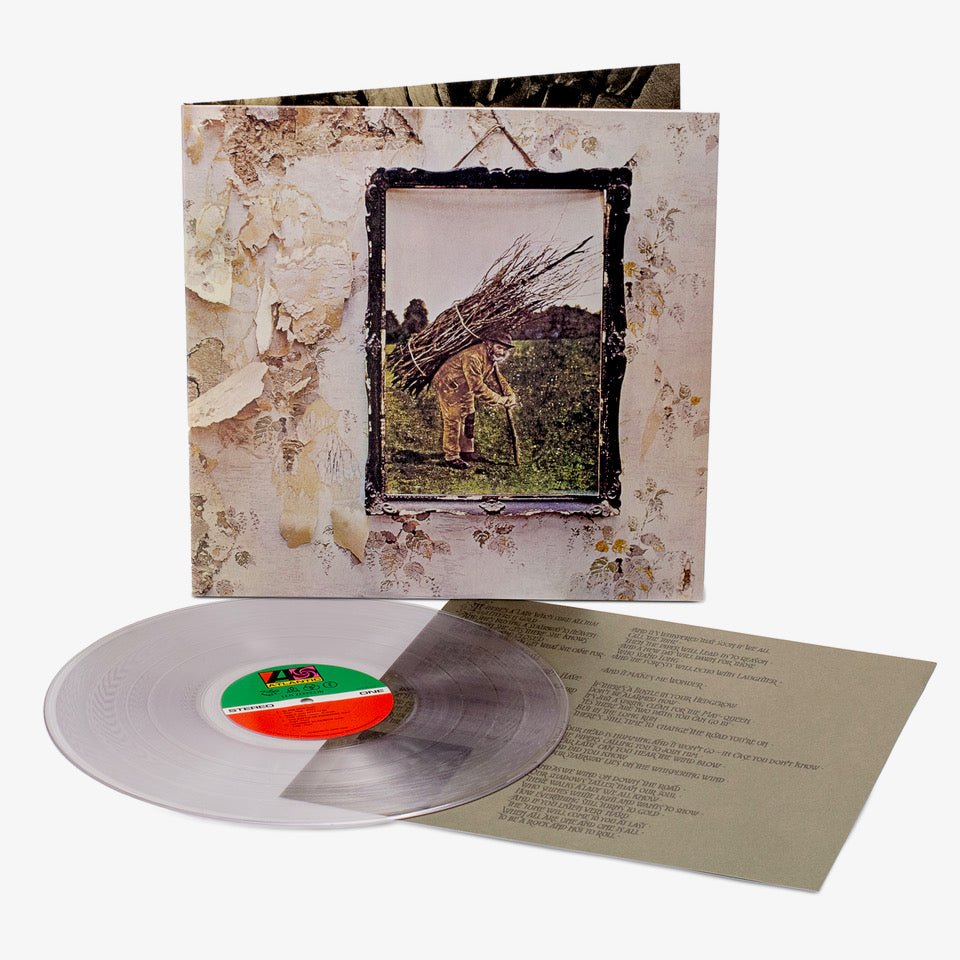 Led Zeppelin - IV: Limited Crystal Clear Diamond Vinyl LP